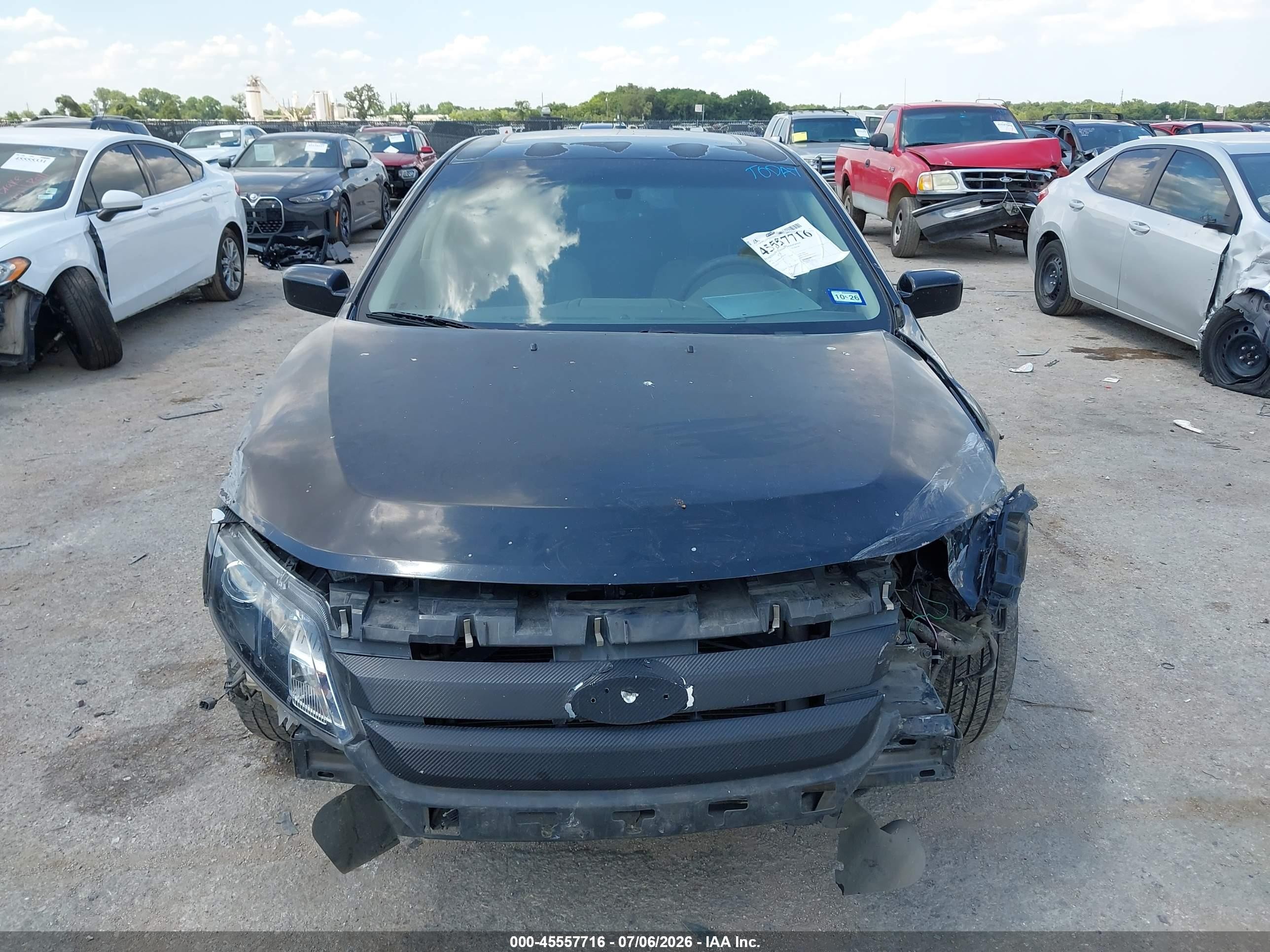 2012 Ford Fusion Se Черный vin: 3FAHP0HA6CR143797