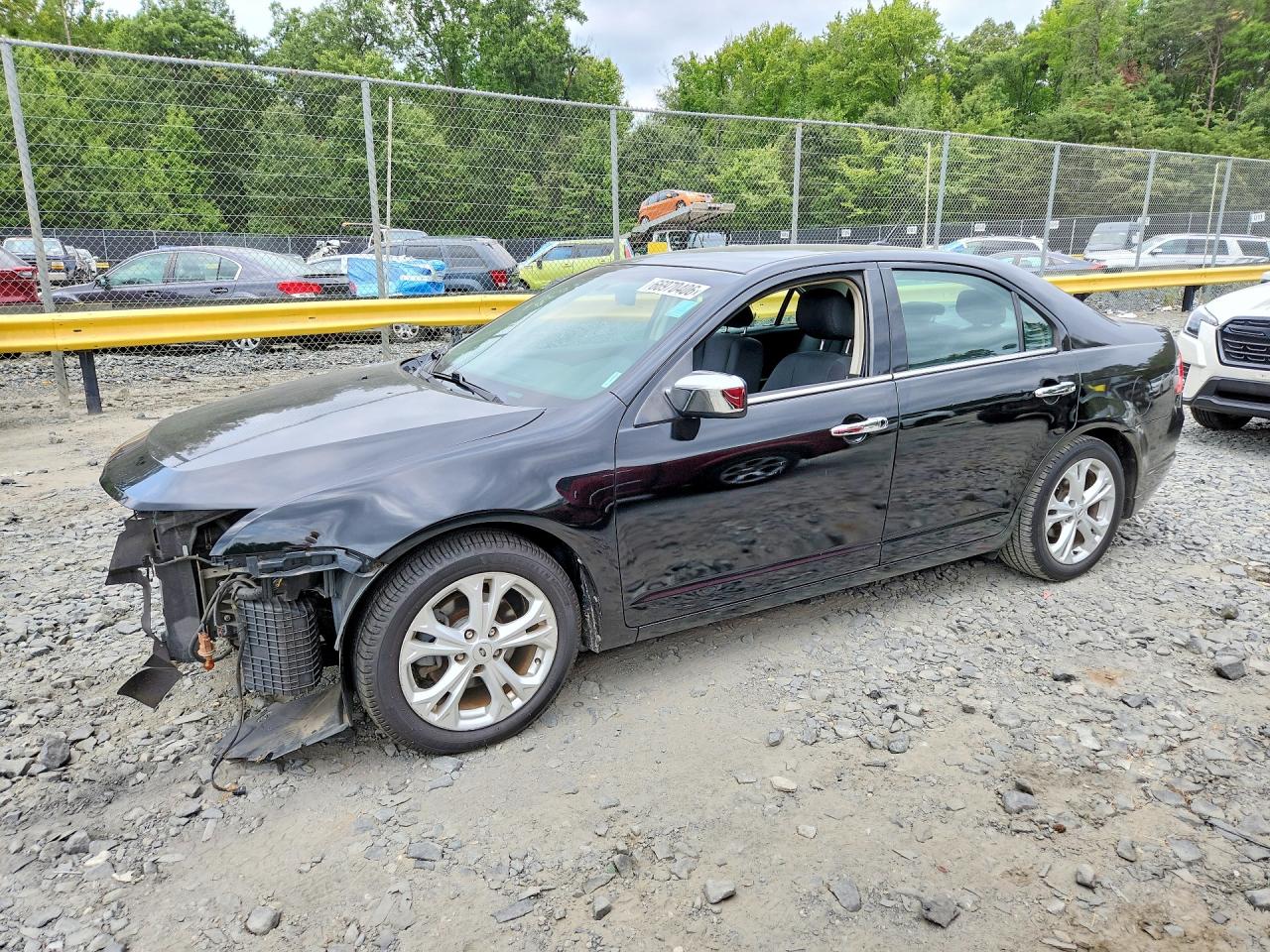 2012 Ford Fusion Se Black vin: 3FAHP0HA6CR145243