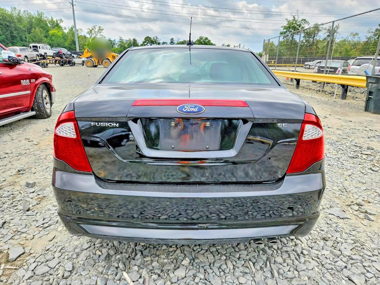 2012 Ford Fusion Se Black vin: 3FAHP0HA6CR145243