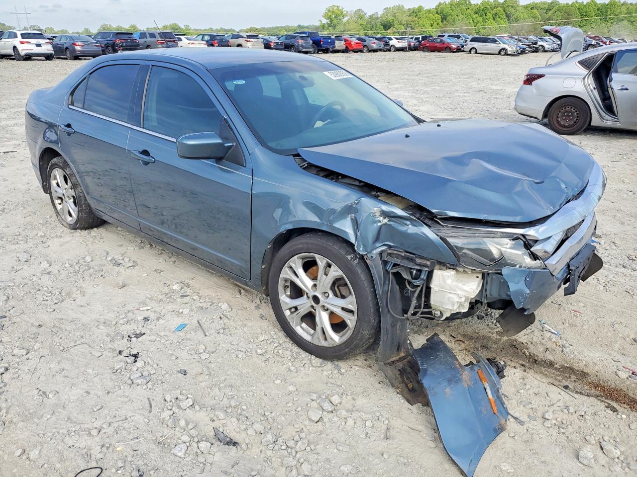 2012 Ford Fusion Se Blue vin: 3FAHP0HA6CR152080