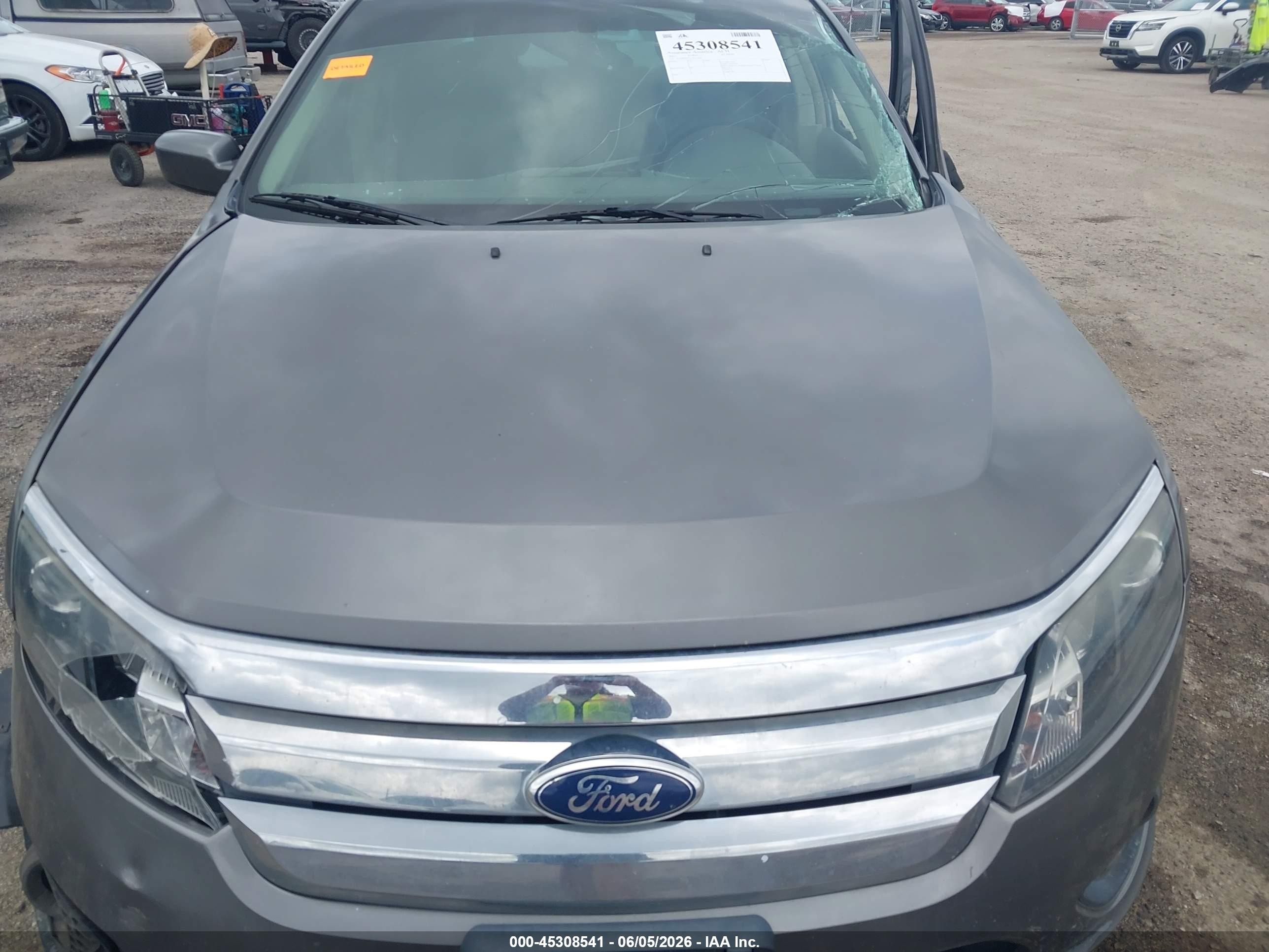 2012 Ford Fusion Se Gray vin: 3FAHP0HA6CR217879