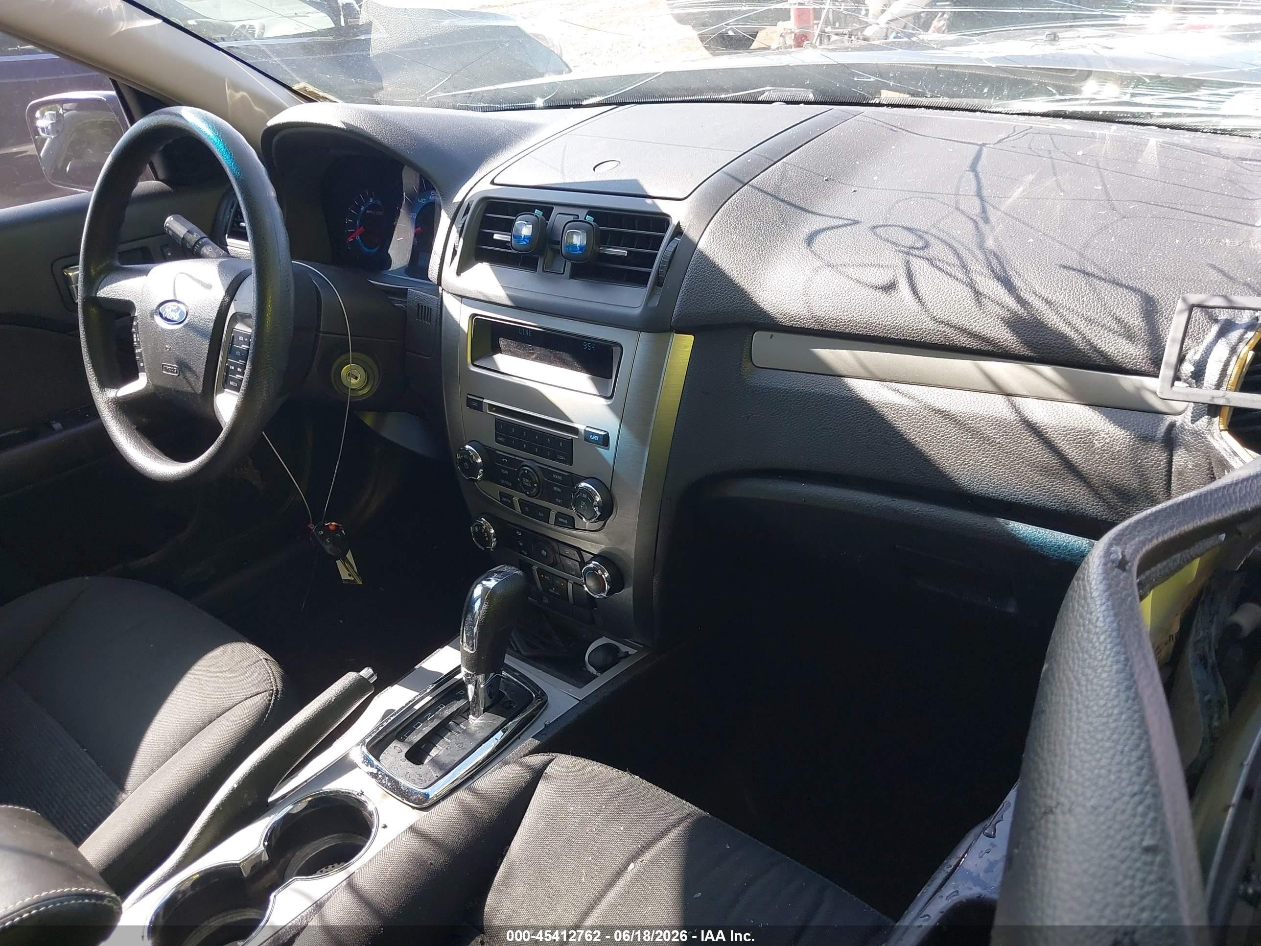 2012 Ford Fusion Se Gray vin: 3FAHP0HA6CR223570