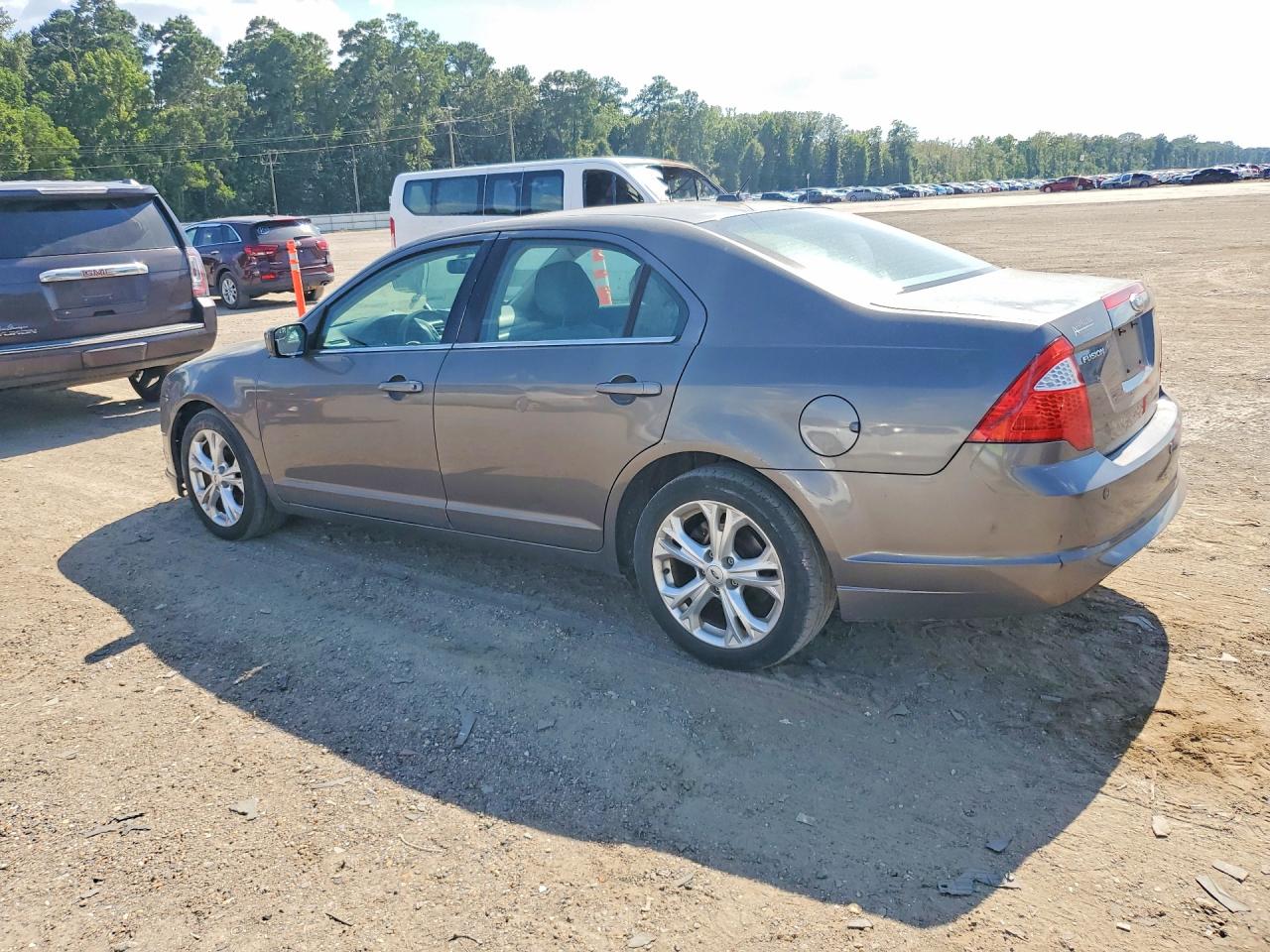 2012 Ford Fusion Se Gray vin: 3FAHP0HA6CR226534