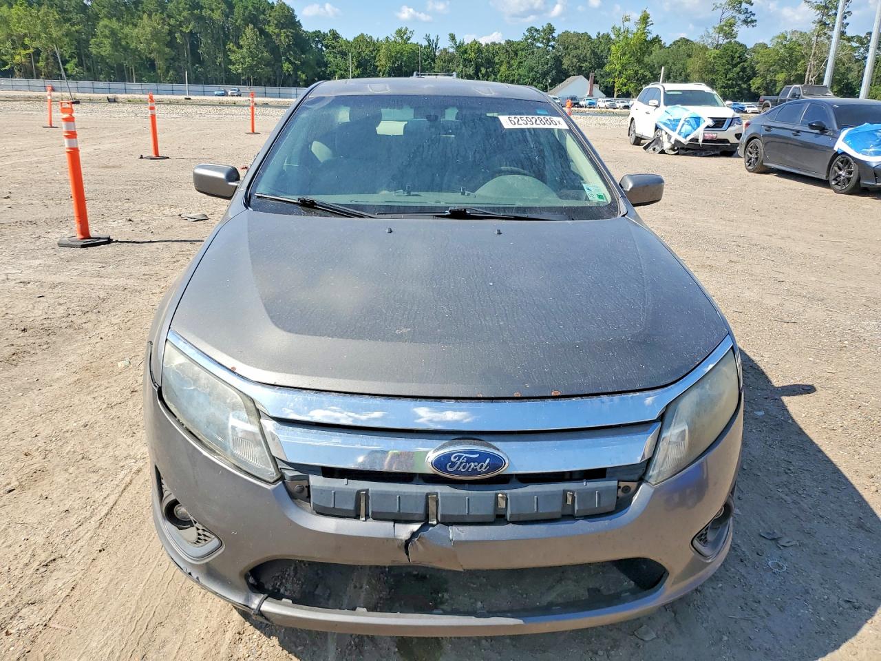 2012 Ford Fusion Se Gray vin: 3FAHP0HA6CR226534