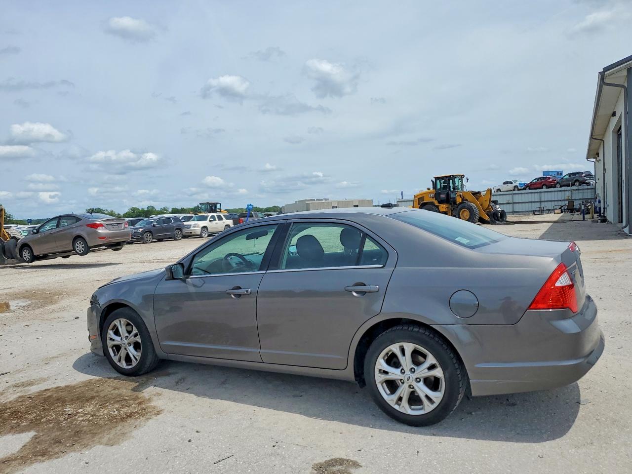 2012 Ford Fusion Se Gray vin: 3FAHP0HA6CR232768