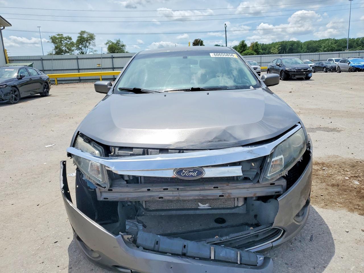 2012 Ford Fusion Se Gray vin: 3FAHP0HA6CR232768
