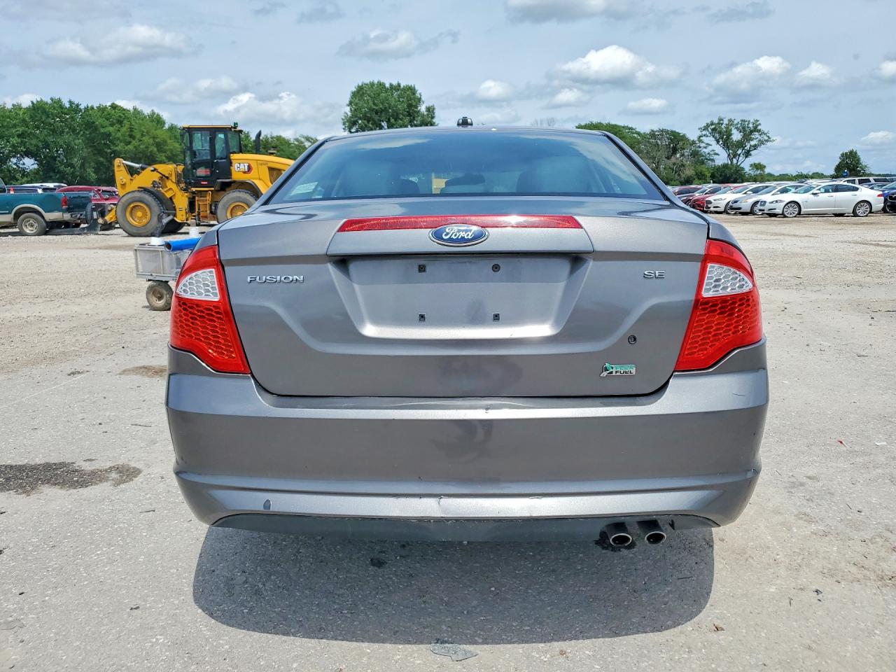 2012 Ford Fusion Se Gray vin: 3FAHP0HA6CR232768