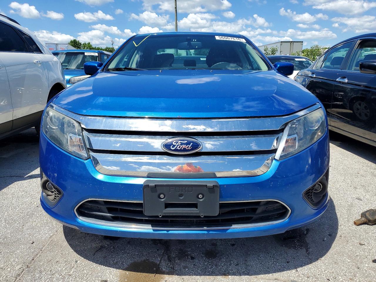 2012 Ford Fusion Se Blue vin: 3FAHP0HA6CR234746