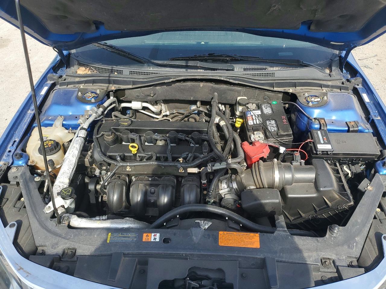 2012 Ford Fusion Se Blue vin: 3FAHP0HA6CR234746