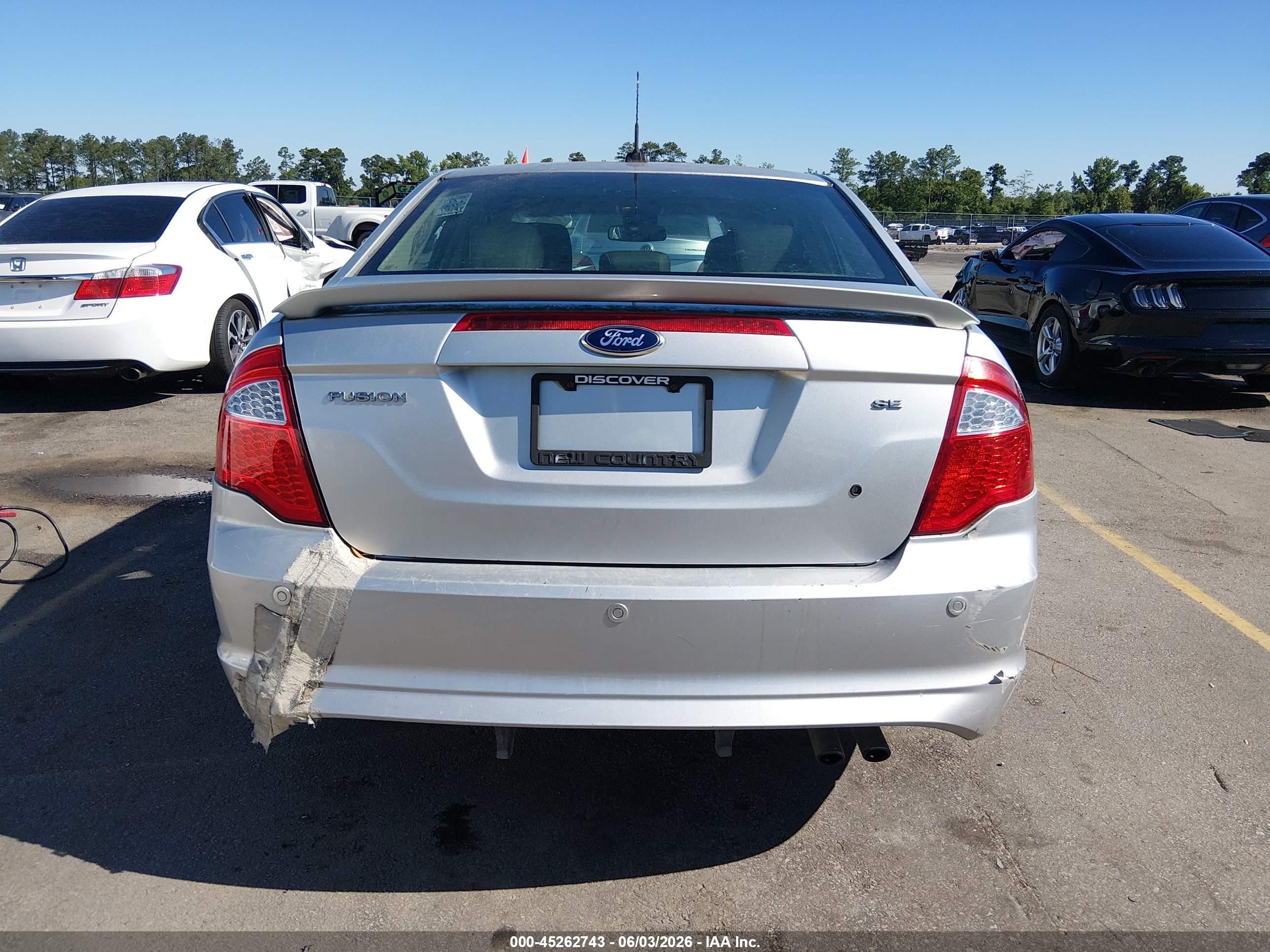 2012 Ford Fusion Se Silver vin: 3FAHP0HA6CR267357