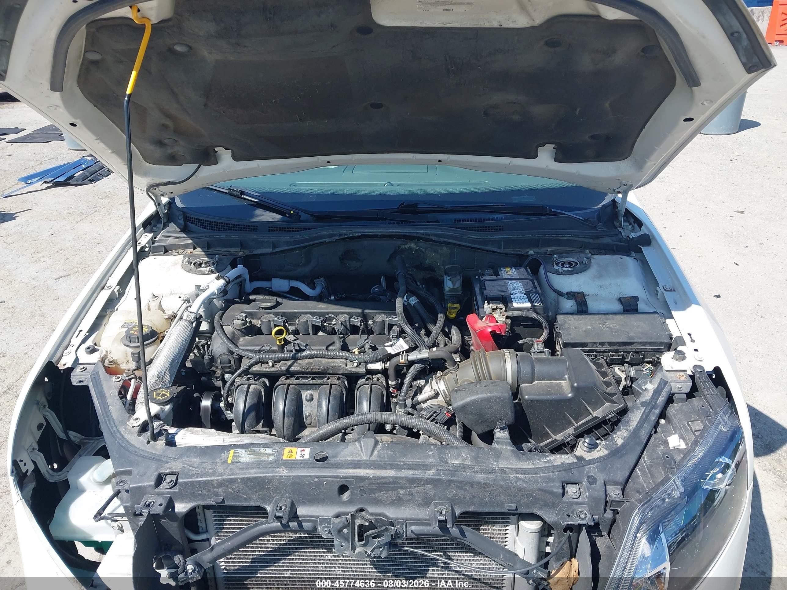 2012 Ford Fusion Se White vin: 3FAHP0HA6CR285194