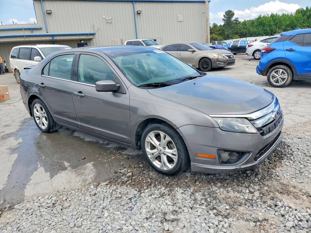 2012 Ford Fusion Se Серый vin: 3FAHP0HA6CR291562