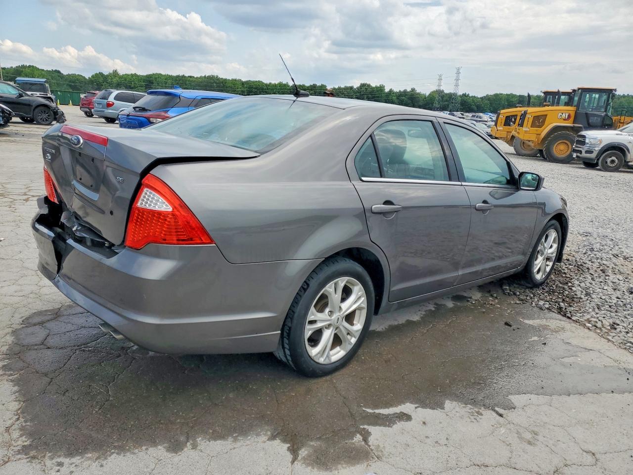 2012 Ford Fusion Se Серый vin: 3FAHP0HA6CR291562