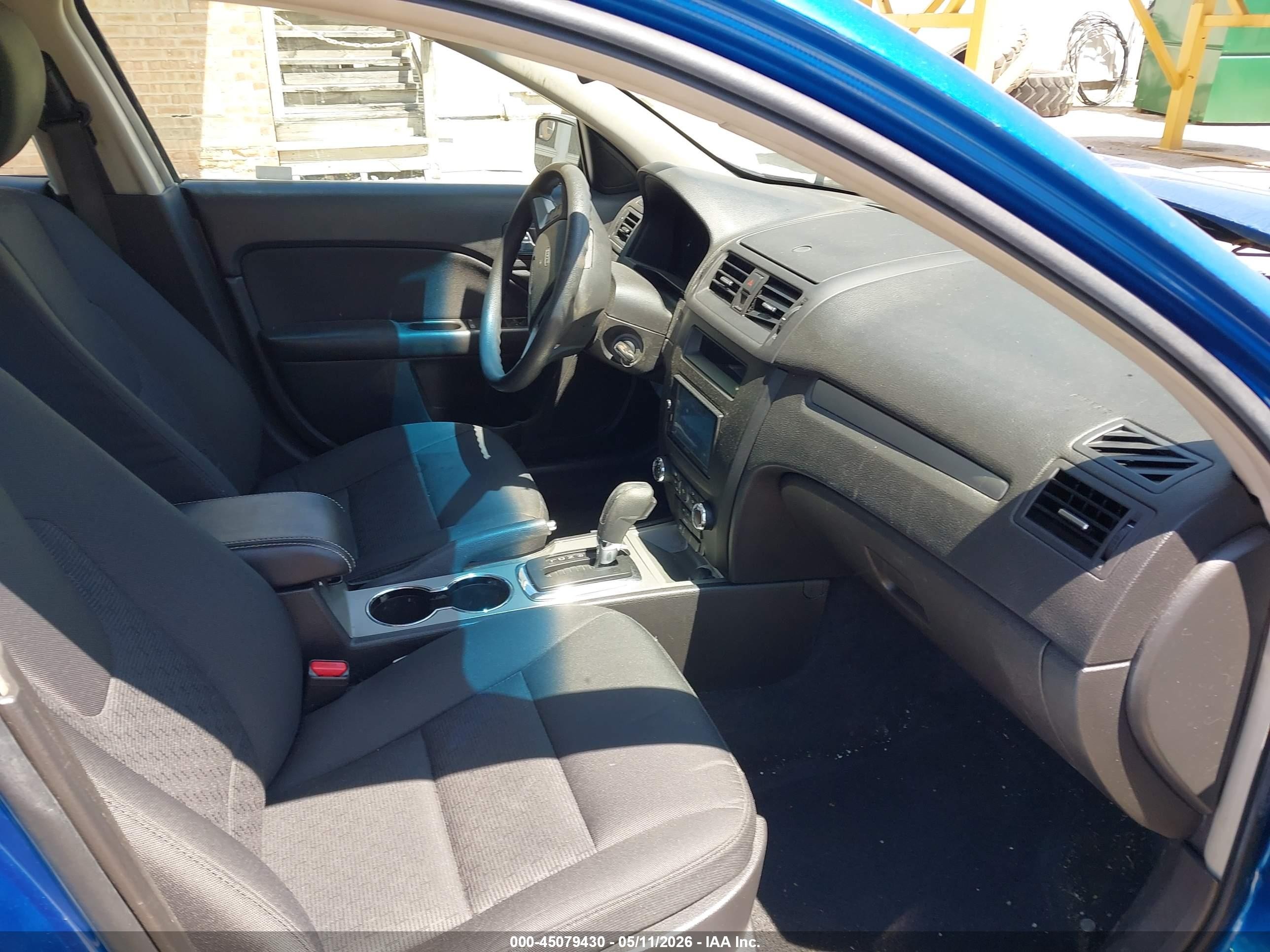 2012 Ford Fusion Se Blue vin: 3FAHP0HA6CR295899