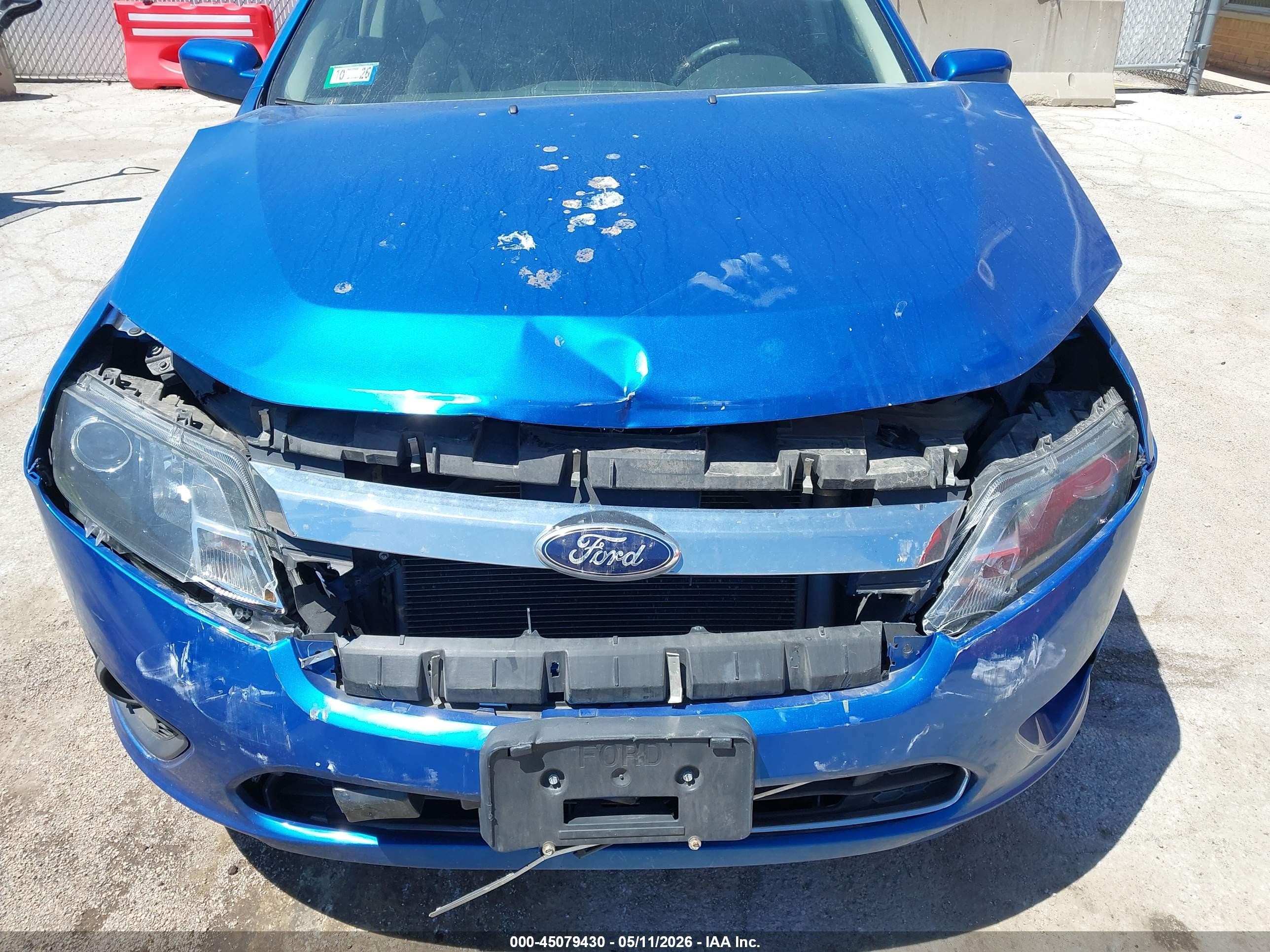 2012 Ford Fusion Se Blue vin: 3FAHP0HA6CR295899