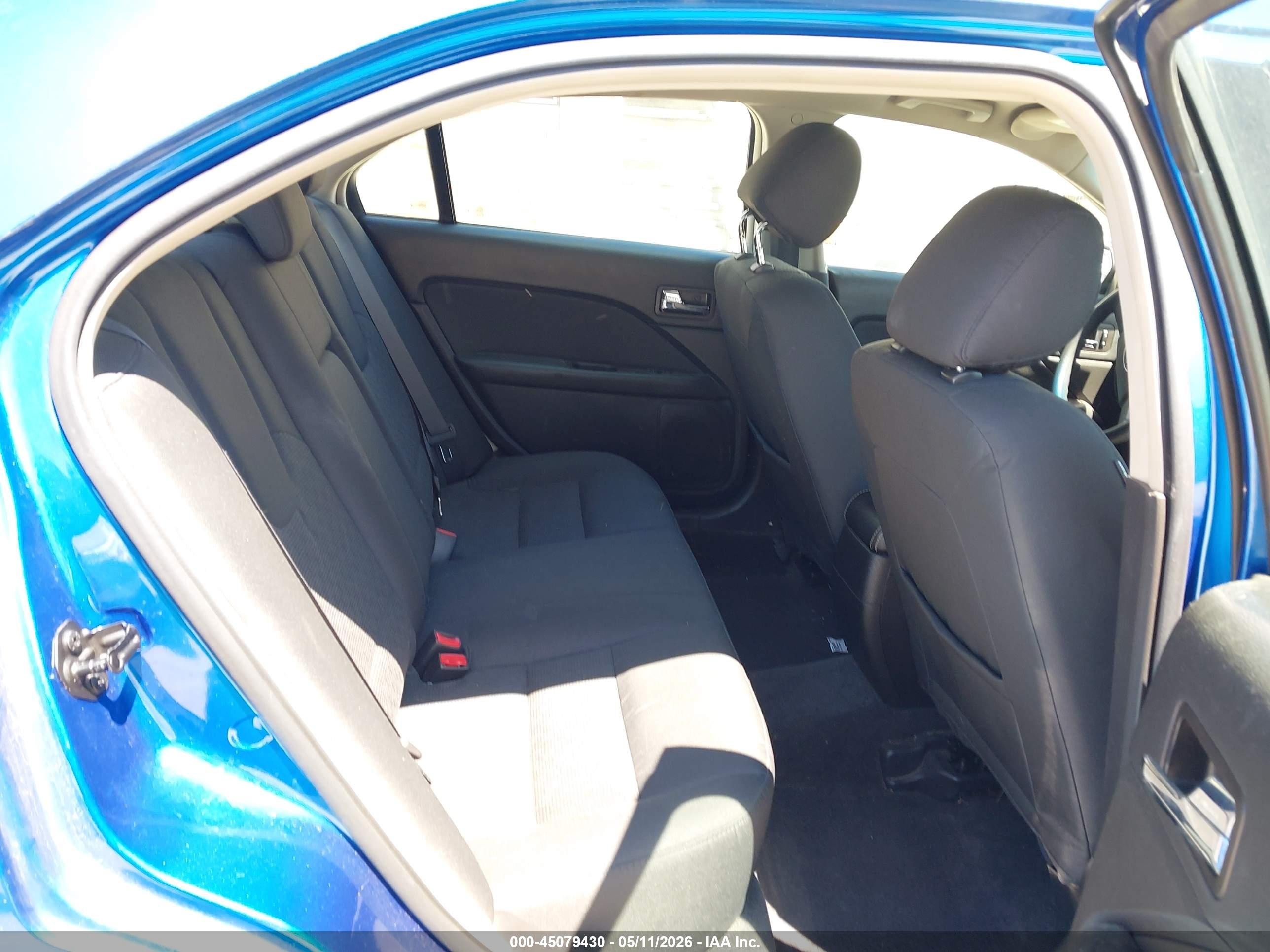2012 Ford Fusion Se Blue vin: 3FAHP0HA6CR295899