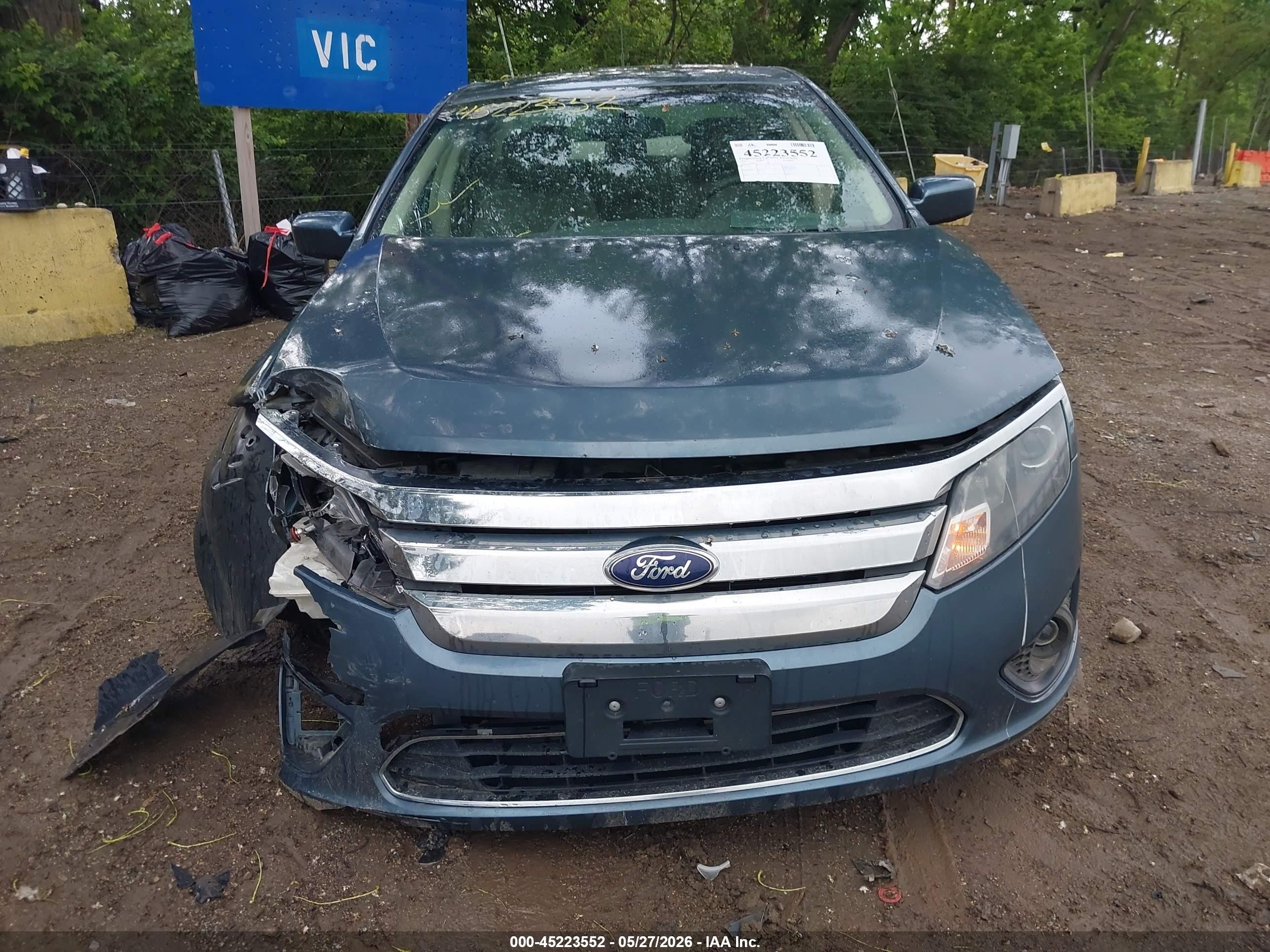 2012 Ford Fusion Se Blue vin: 3FAHP0HA6CR297006