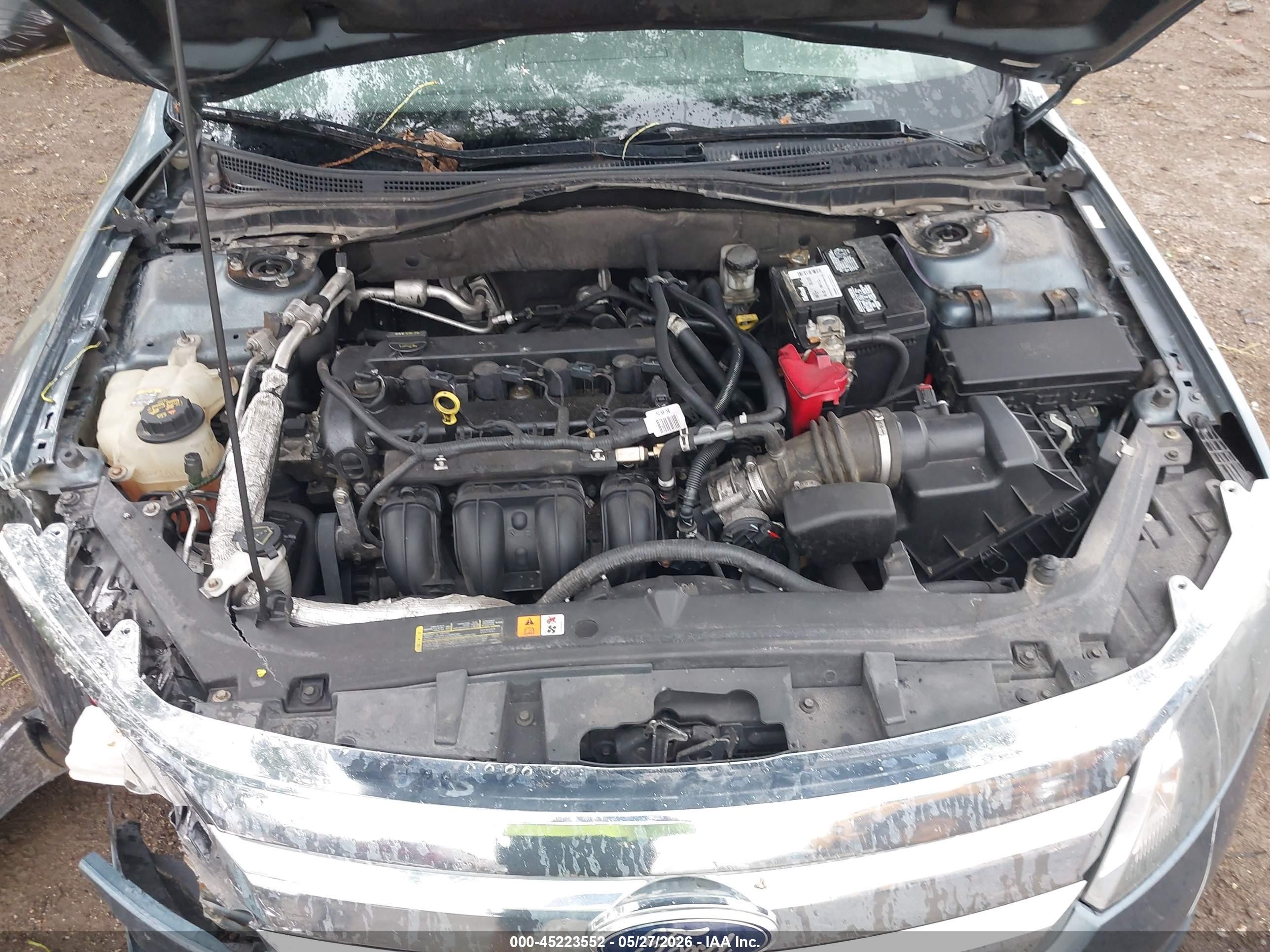 2012 Ford Fusion Se Blue vin: 3FAHP0HA6CR297006