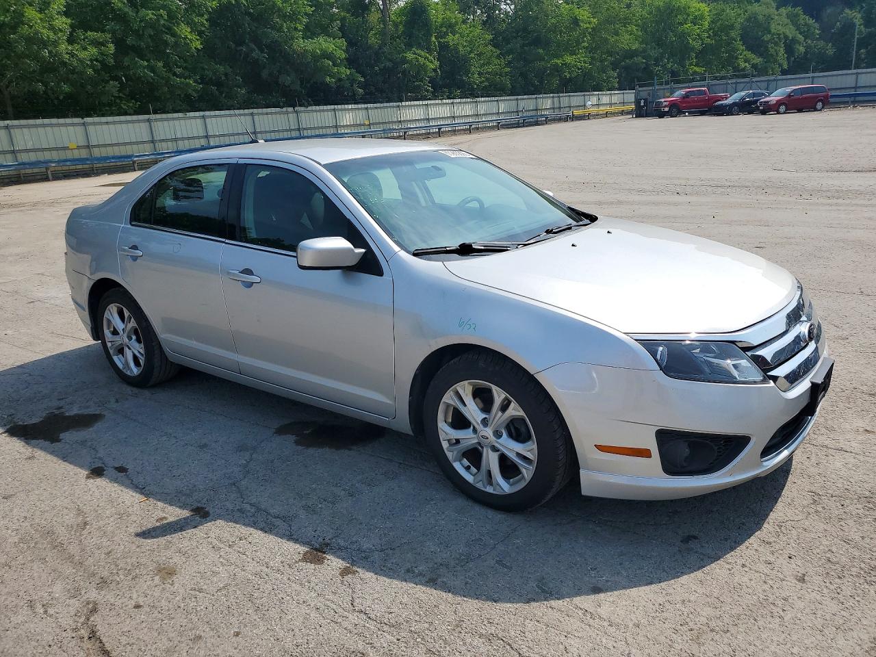 2012 Ford Fusion Se Серебряный vin: 3FAHP0HA6CR319618