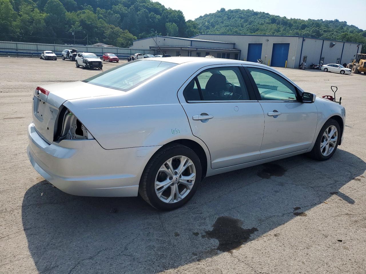2012 Ford Fusion Se Серебряный vin: 3FAHP0HA6CR319618