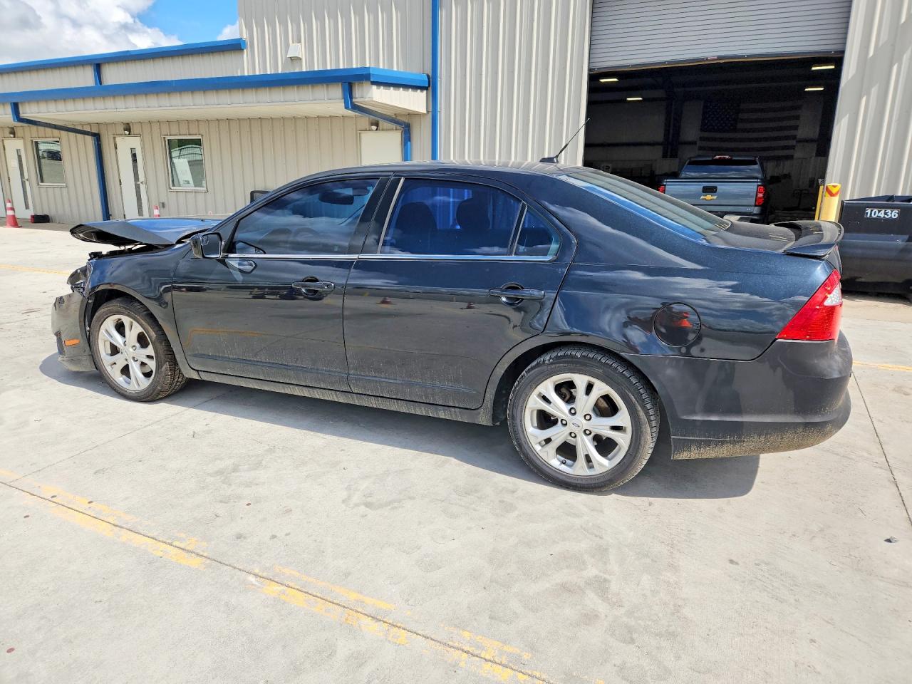 2012 Ford Fusion Черный vin: 3FAHP0HA6CR362209