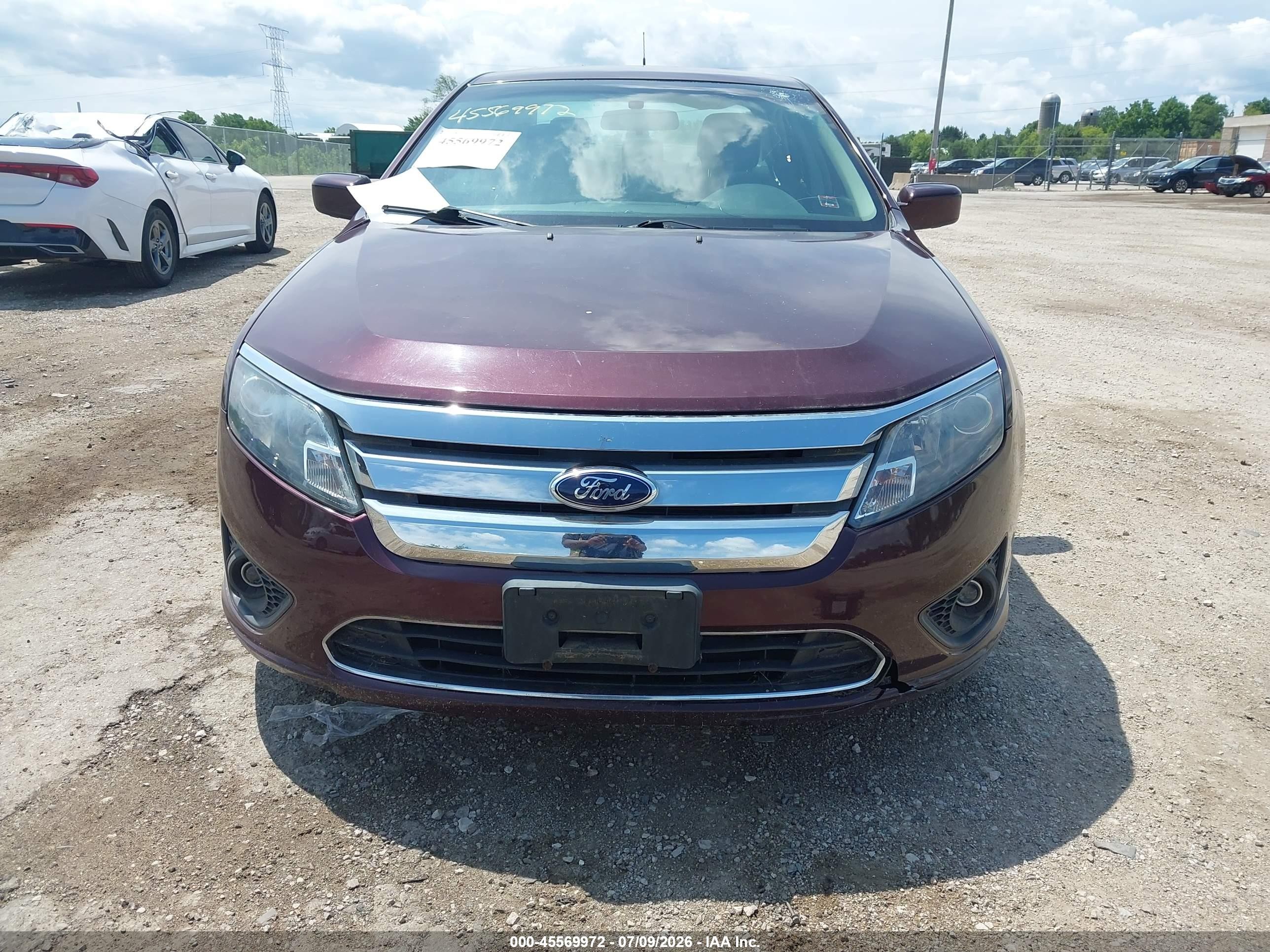 2012 Ford Fusion Se Purple vin: 3FAHP0HA6CR380452