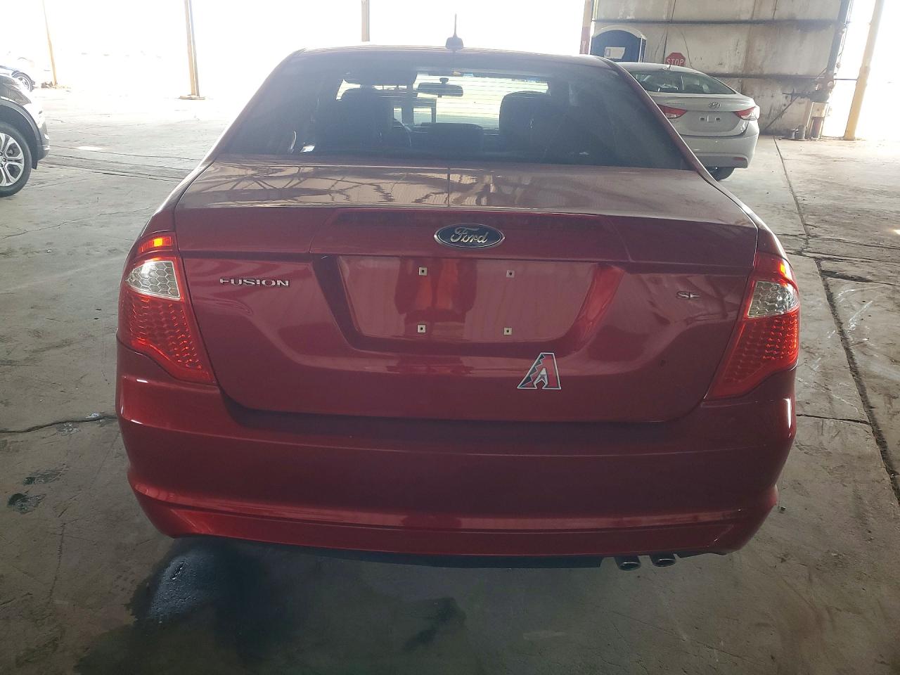 2012 Ford Fusion Se Красный vin: 3FAHP0HA6CR381908