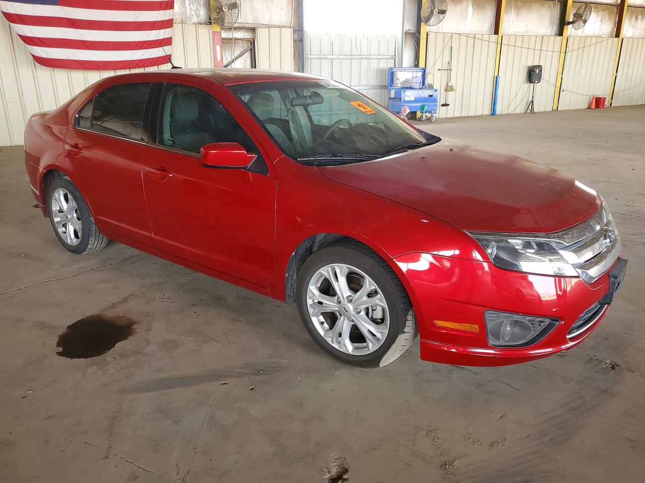 2012 Ford Fusion Se Красный vin: 3FAHP0HA6CR381908