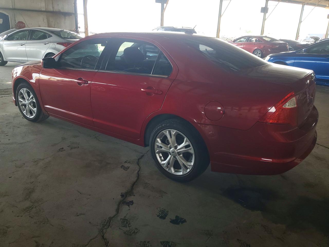2012 Ford Fusion Se Красный vin: 3FAHP0HA6CR381908