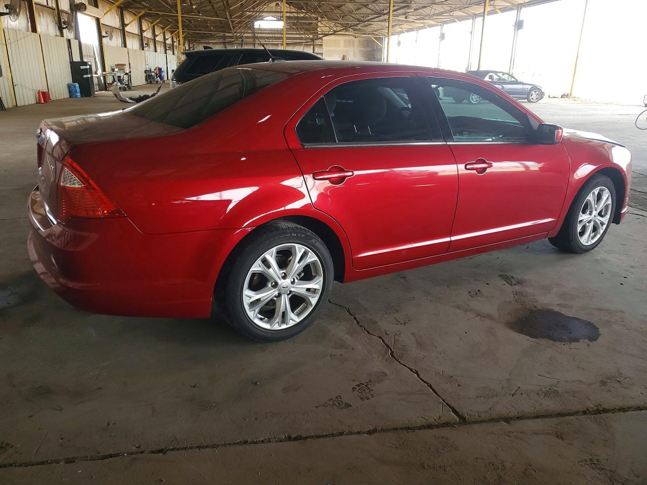 2012 Ford Fusion Se Красный vin: 3FAHP0HA6CR381908