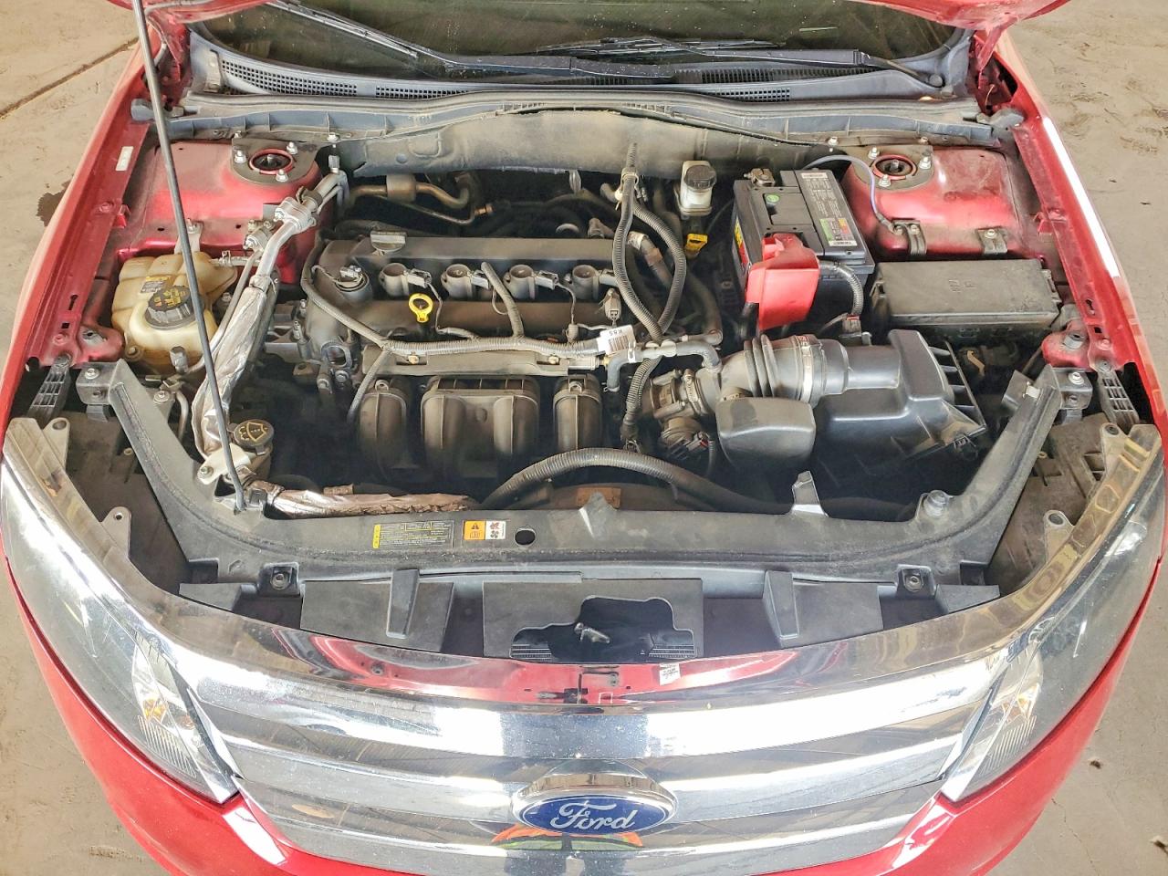 2012 Ford Fusion Se Красный vin: 3FAHP0HA6CR381908