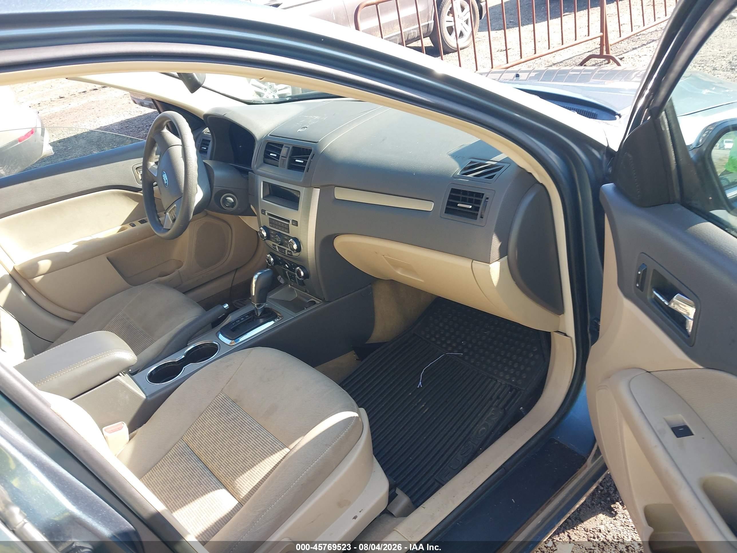 2012 Ford Fusion Se Green vin: 3FAHP0HA6CR386882