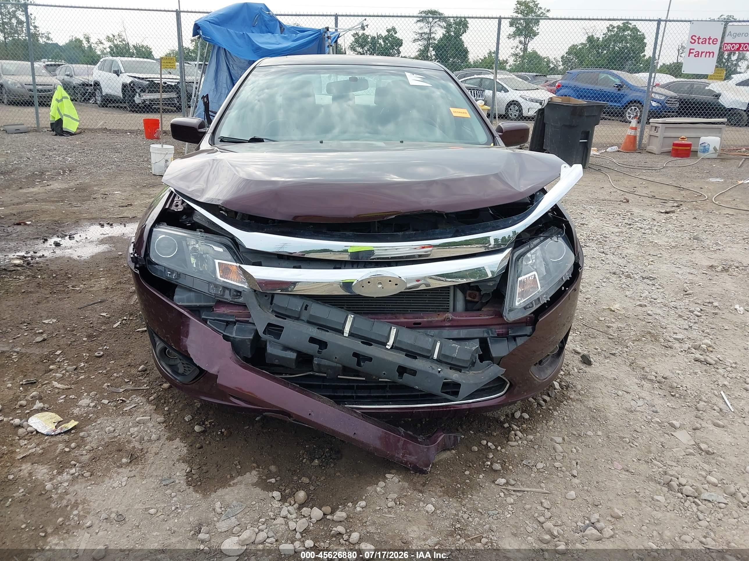 2012 Ford Fusion Se Красный vin: 3FAHP0HA6CR391614