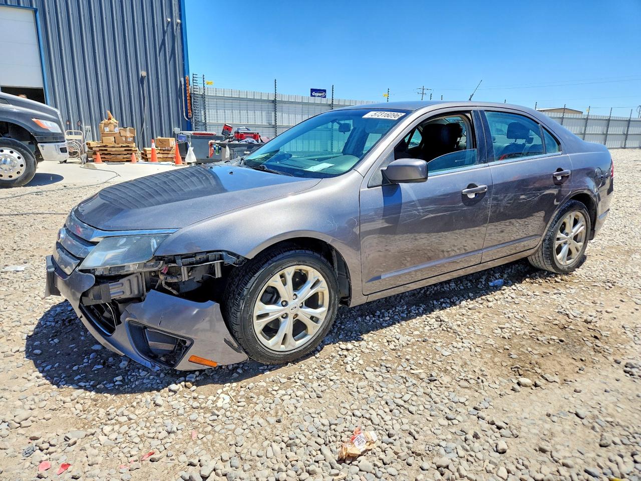 2012 Ford Fusion Se Серый vin: 3FAHP0HA6CR414079