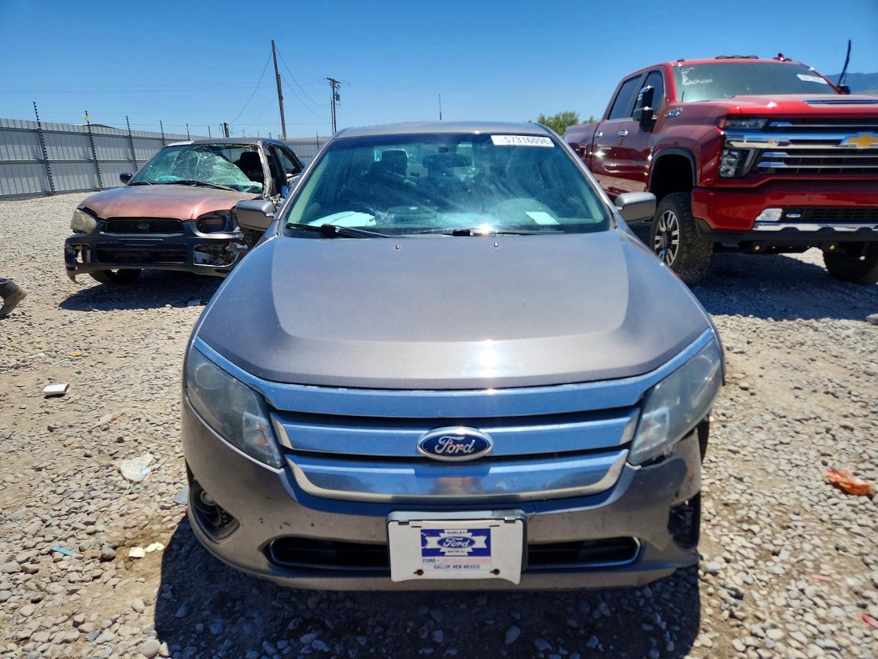 2012 Ford Fusion Se Gray vin: 3FAHP0HA6CR414079
