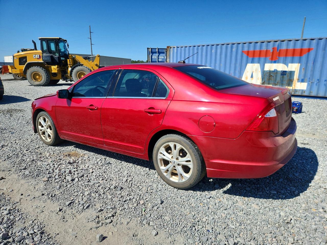2012 Ford Fusion Se Red vin: 3FAHP0HA6CR444019