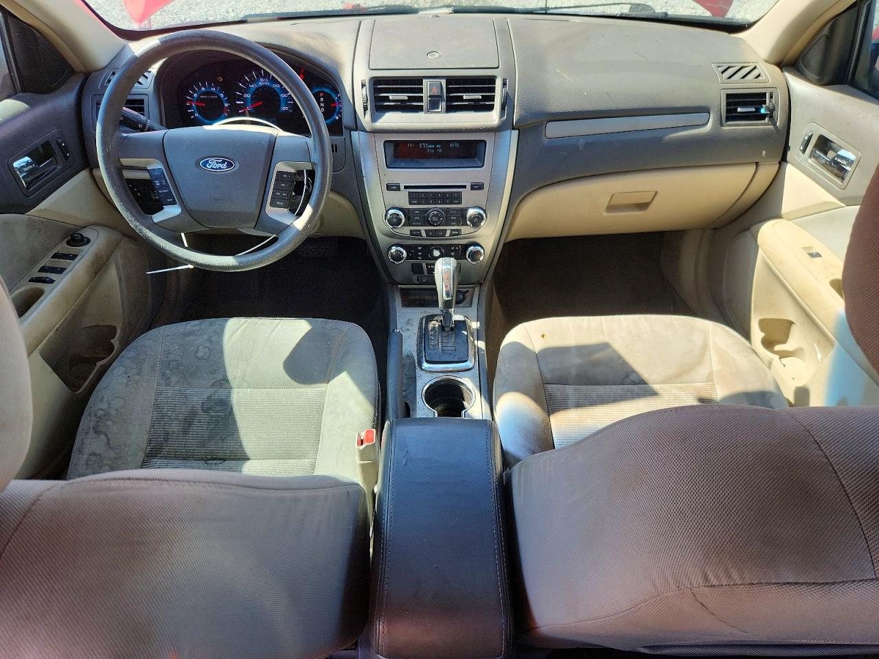 2012 Ford Fusion Se Red vin: 3FAHP0HA6CR444019
