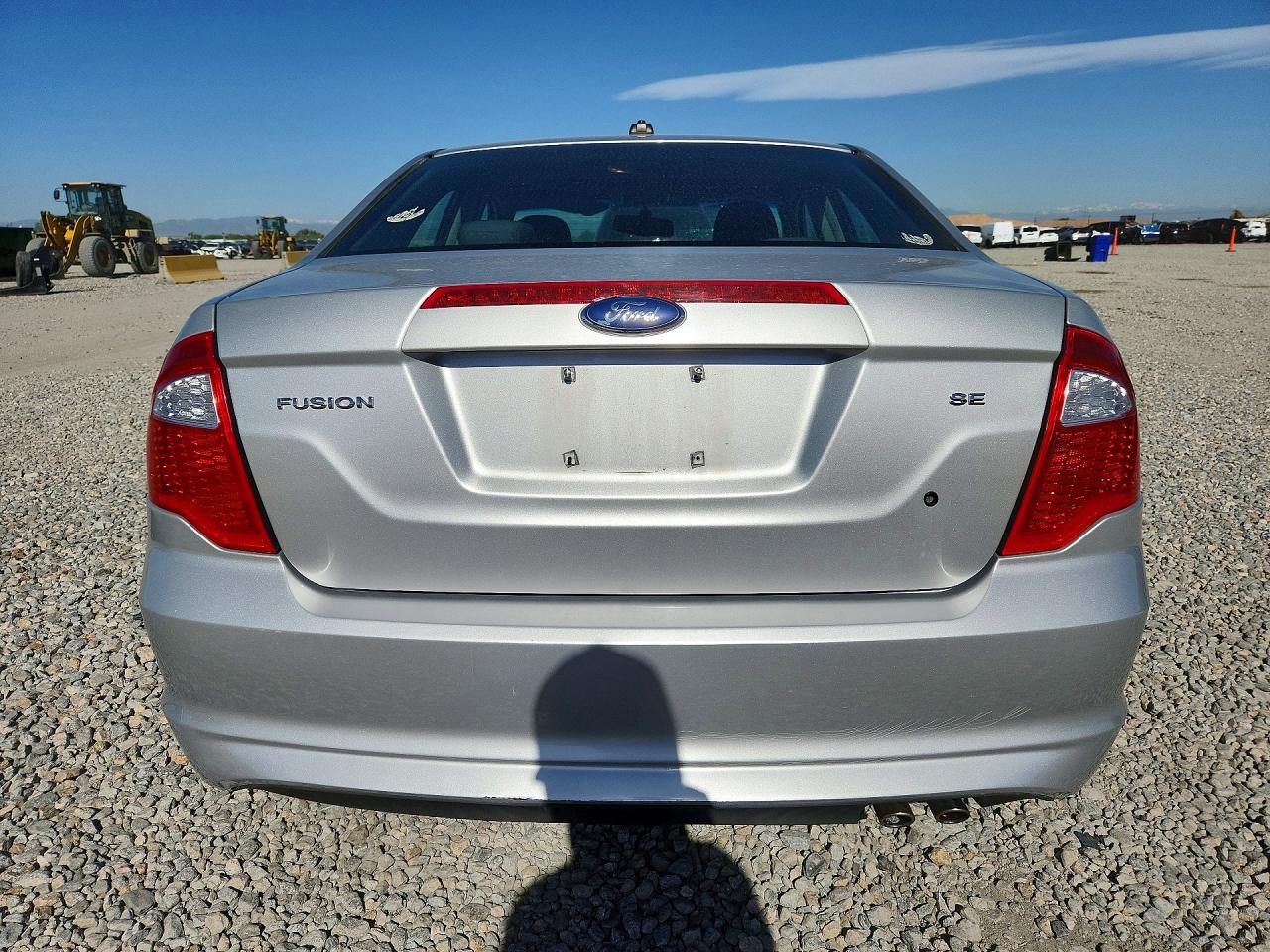 2010 Ford Fusion Se Silver vin: 3FAHP0HA7AR104942