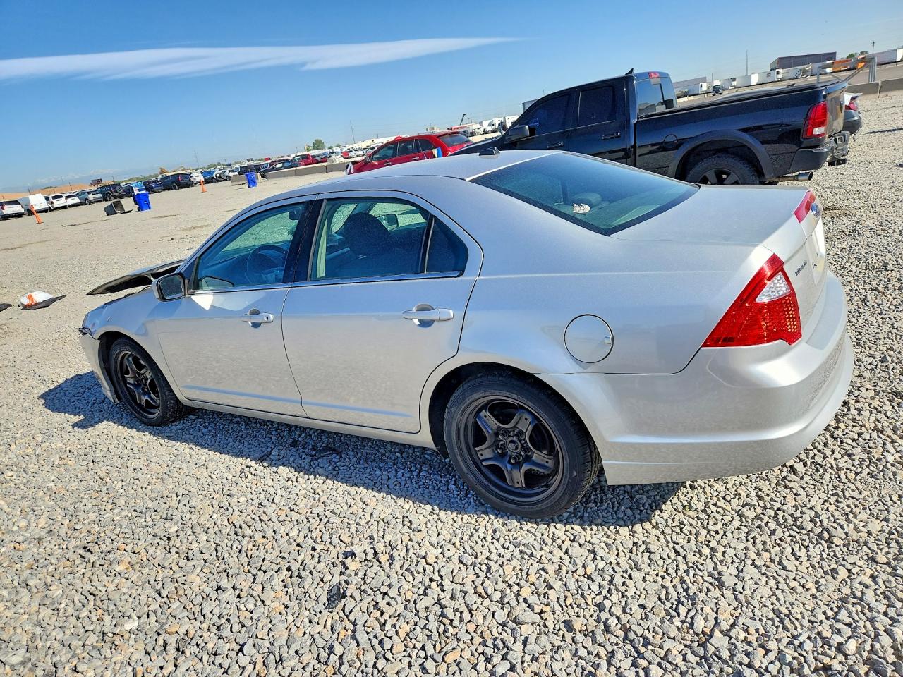 2010 Ford Fusion Se Silver vin: 3FAHP0HA7AR104942