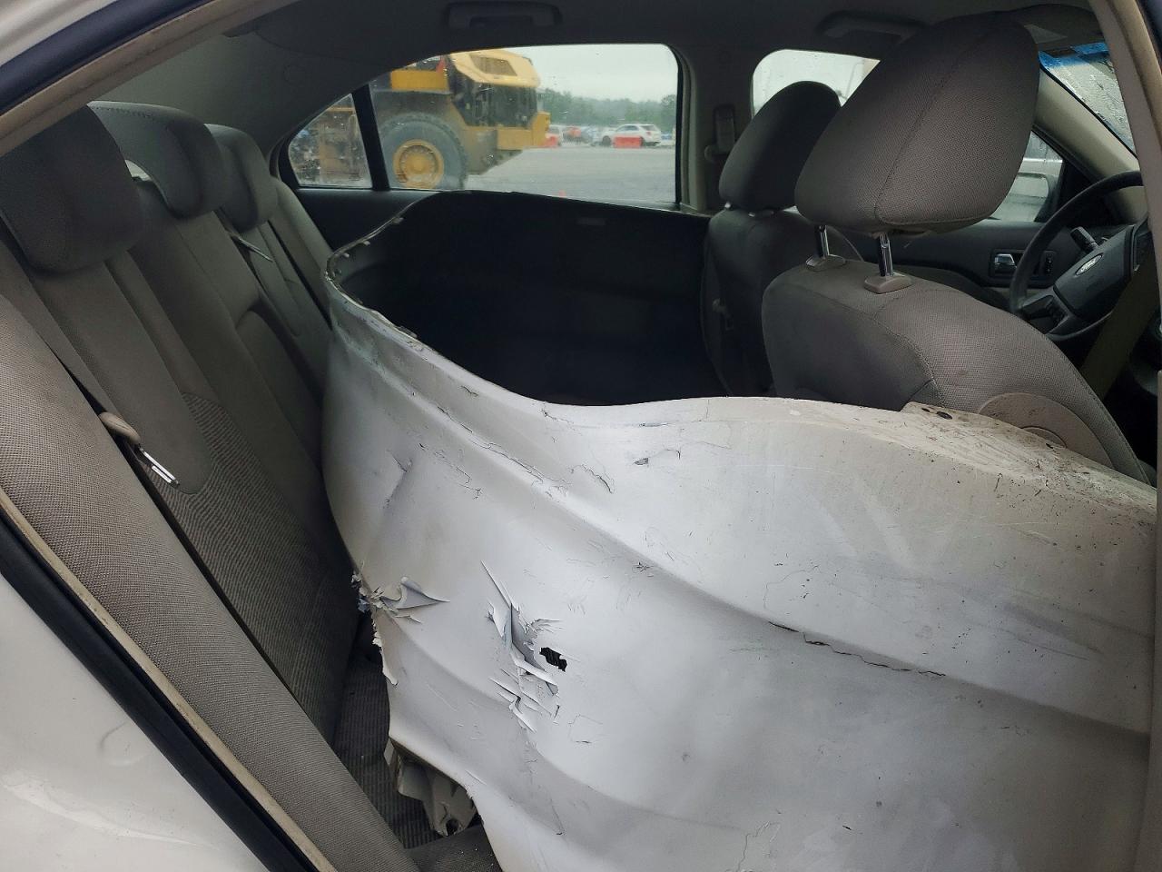 2010 Ford Fusion Se White vin: 3FAHP0HA7AR156782