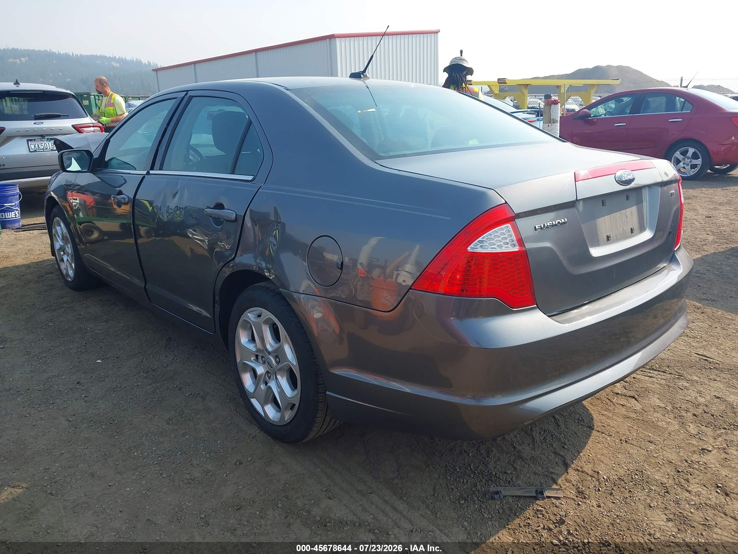2010 Ford Fusion Se Серый vin: 3FAHP0HA7AR158645