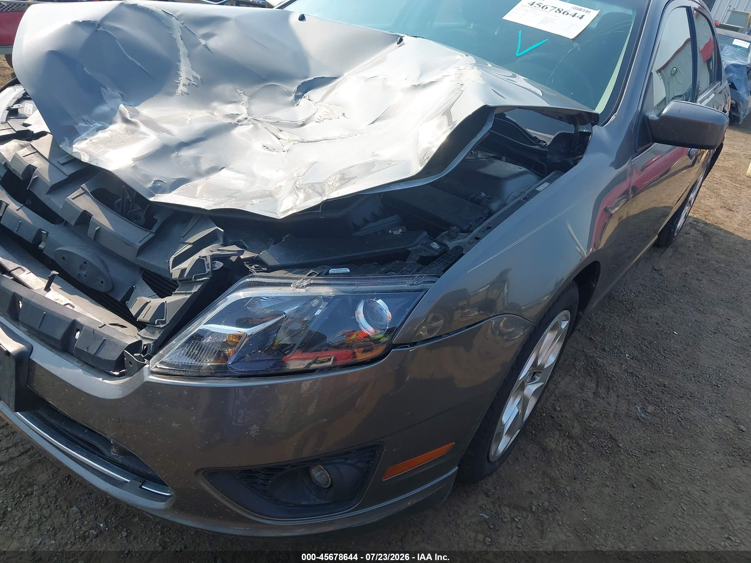 2010 Ford Fusion Se Серый vin: 3FAHP0HA7AR158645