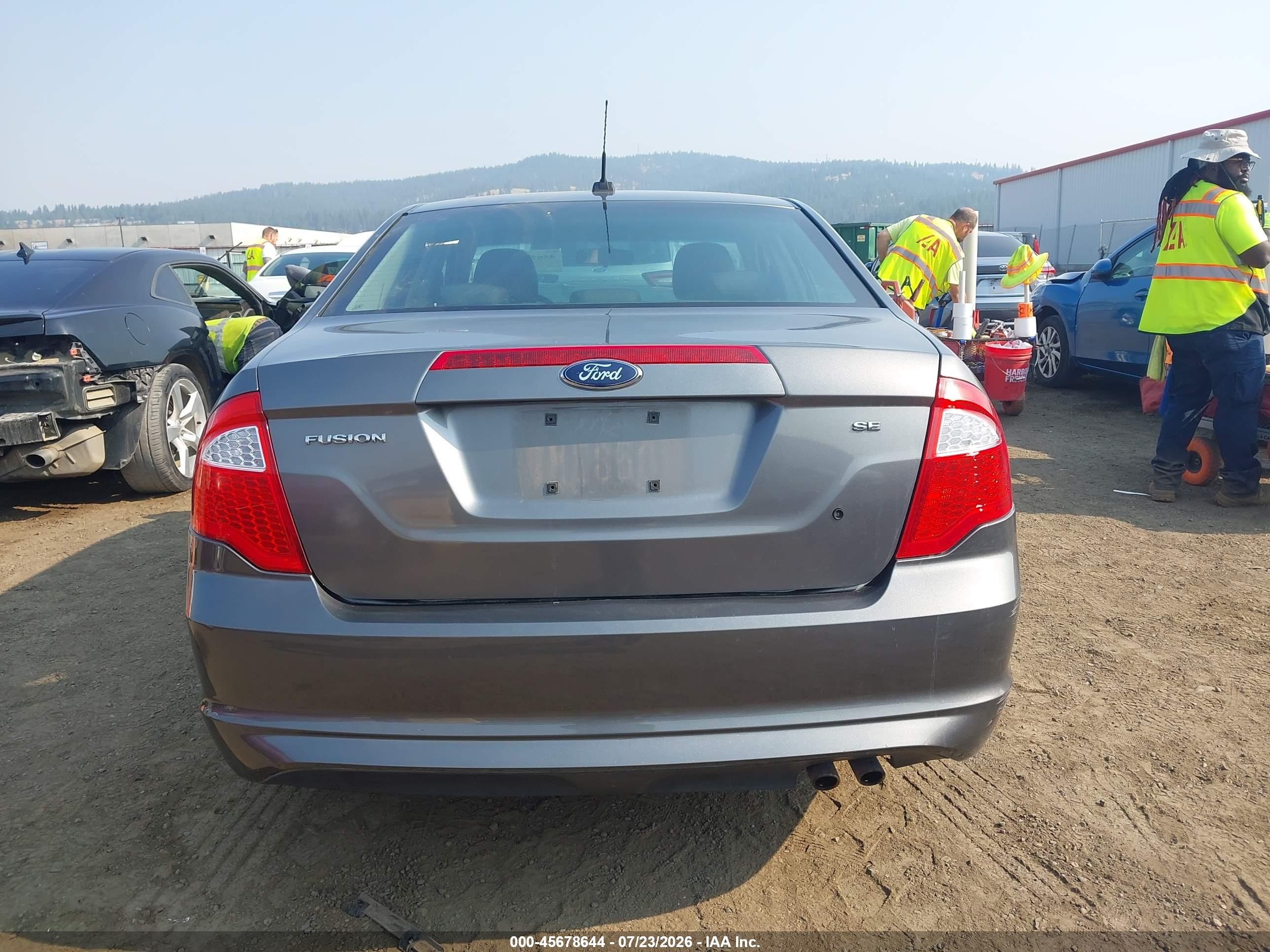 2010 Ford Fusion Se Серый vin: 3FAHP0HA7AR158645