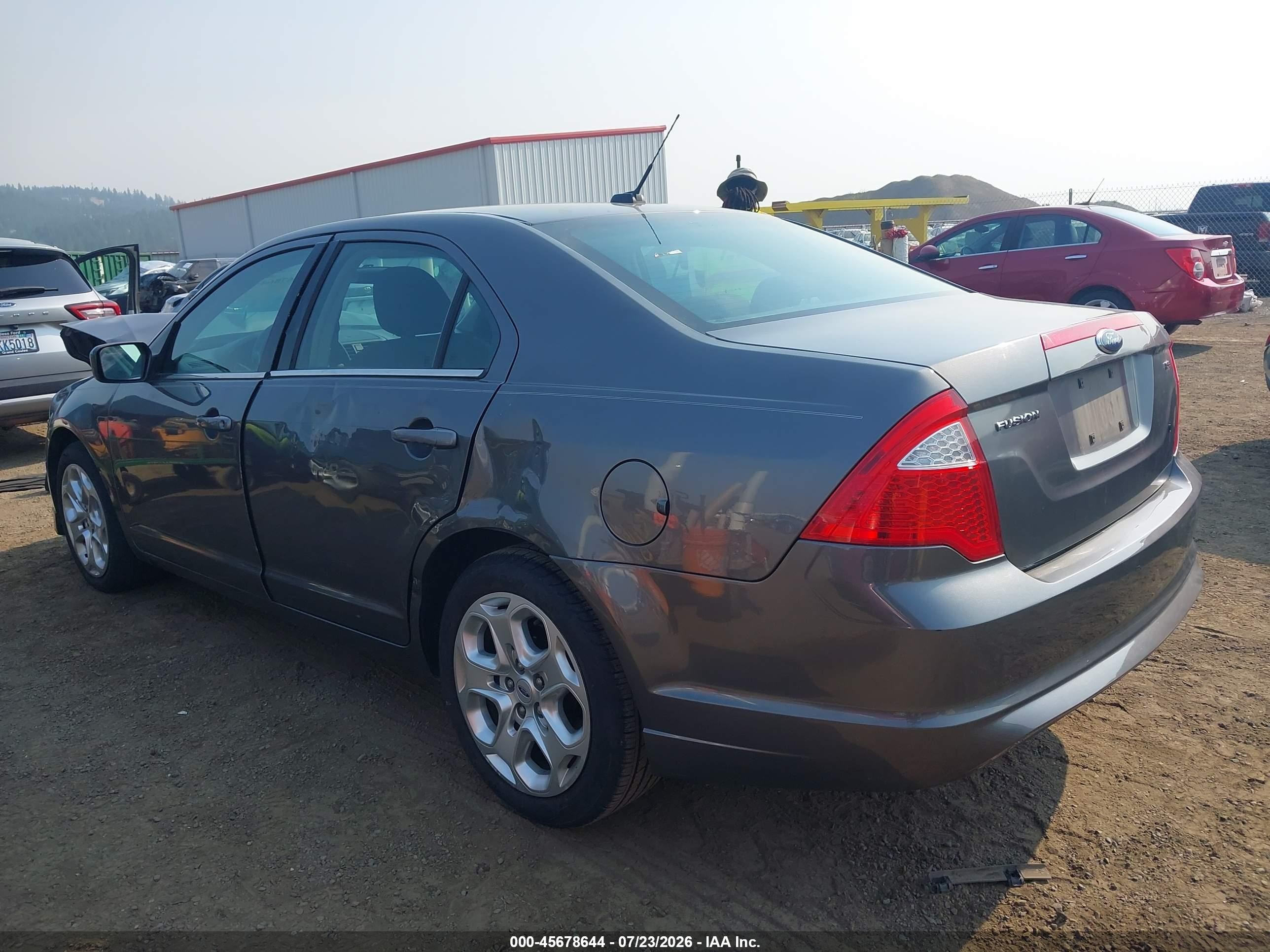 2010 Ford Fusion Se Серый vin: 3FAHP0HA7AR158645