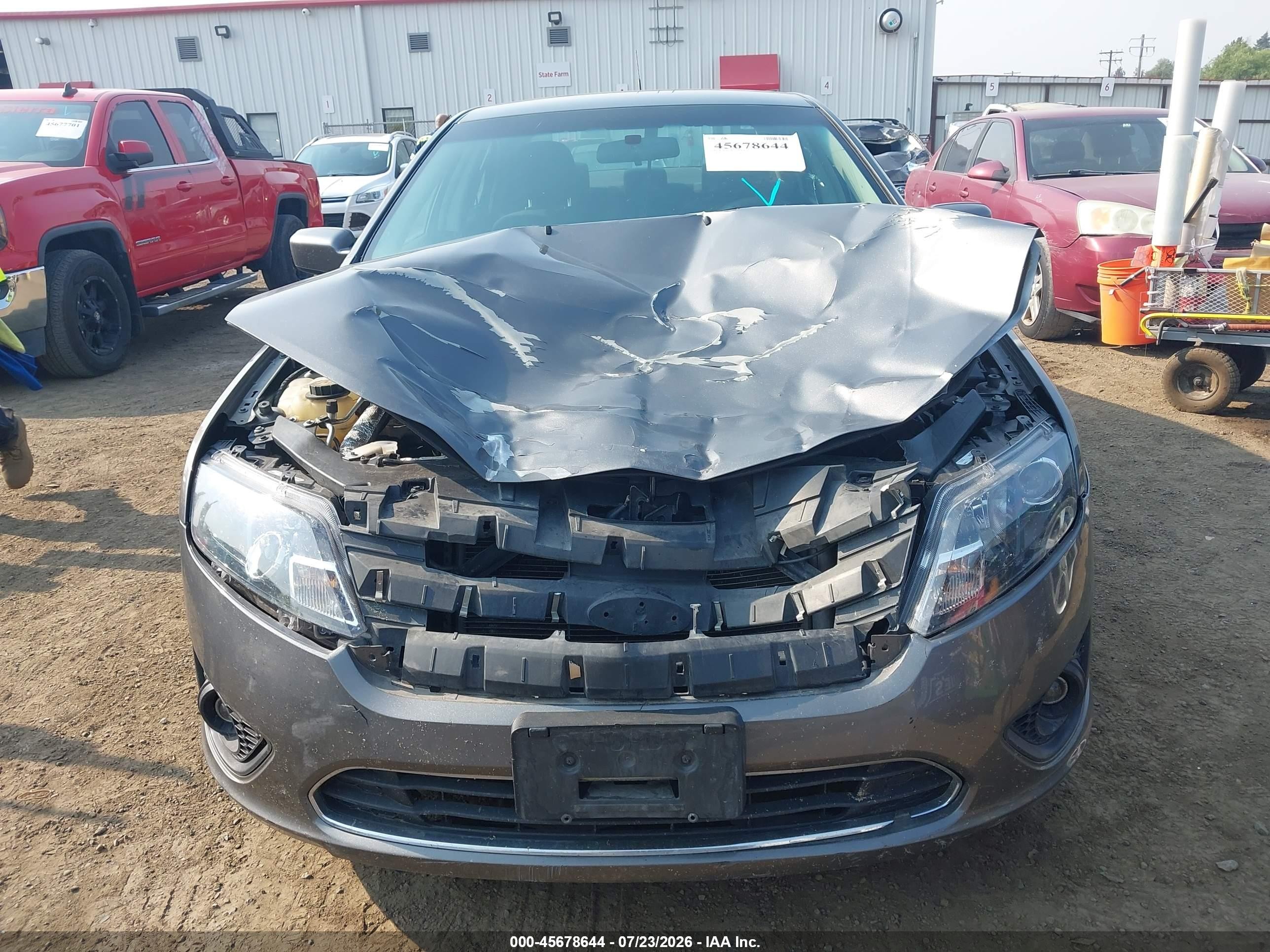 2010 Ford Fusion Se Серый vin: 3FAHP0HA7AR158645