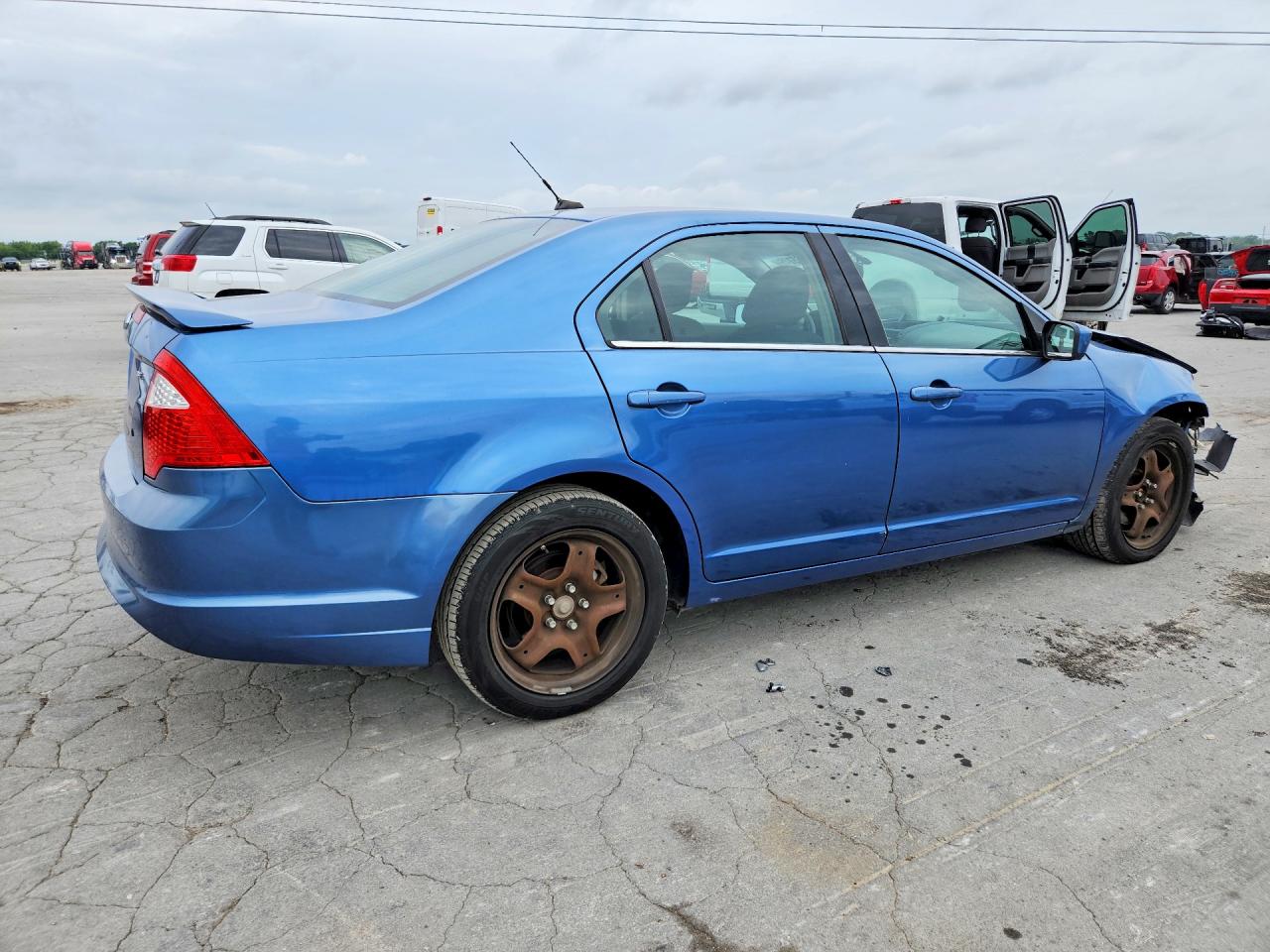 2010 Ford Fusion Se Синий vin: 3FAHP0HA7AR168222