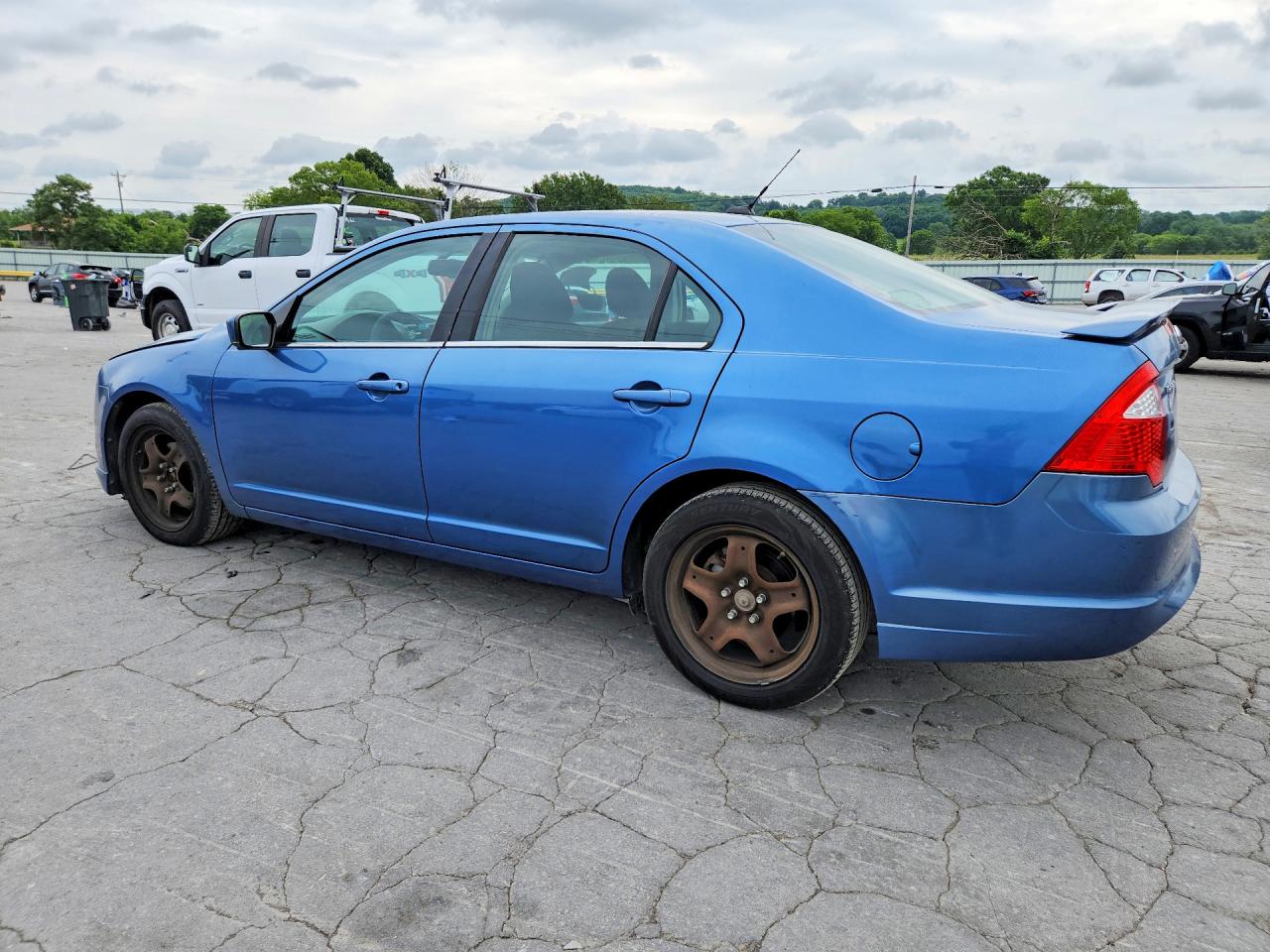 2010 Ford Fusion Se Синий vin: 3FAHP0HA7AR168222