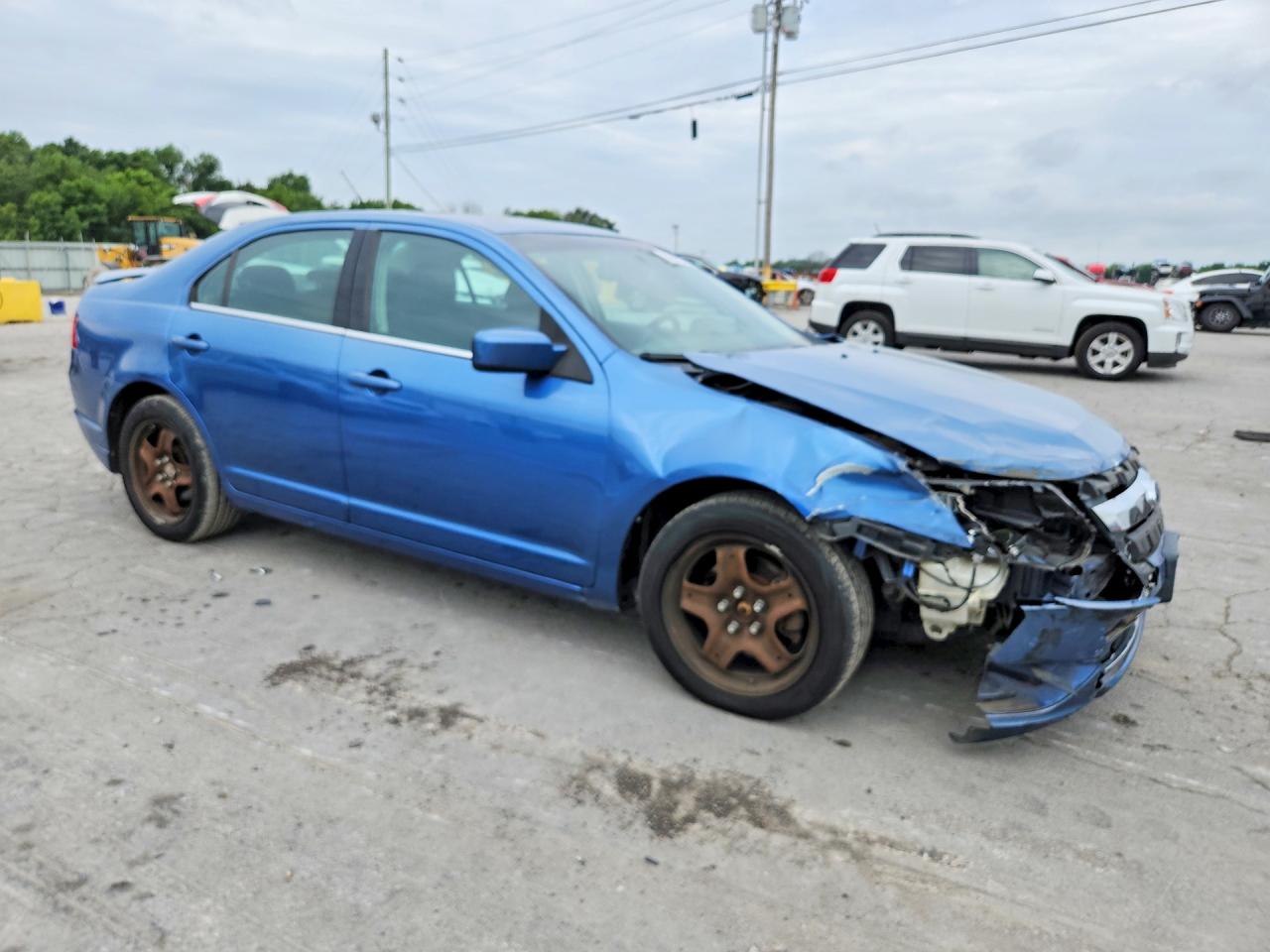 2010 Ford Fusion Se Синий vin: 3FAHP0HA7AR168222