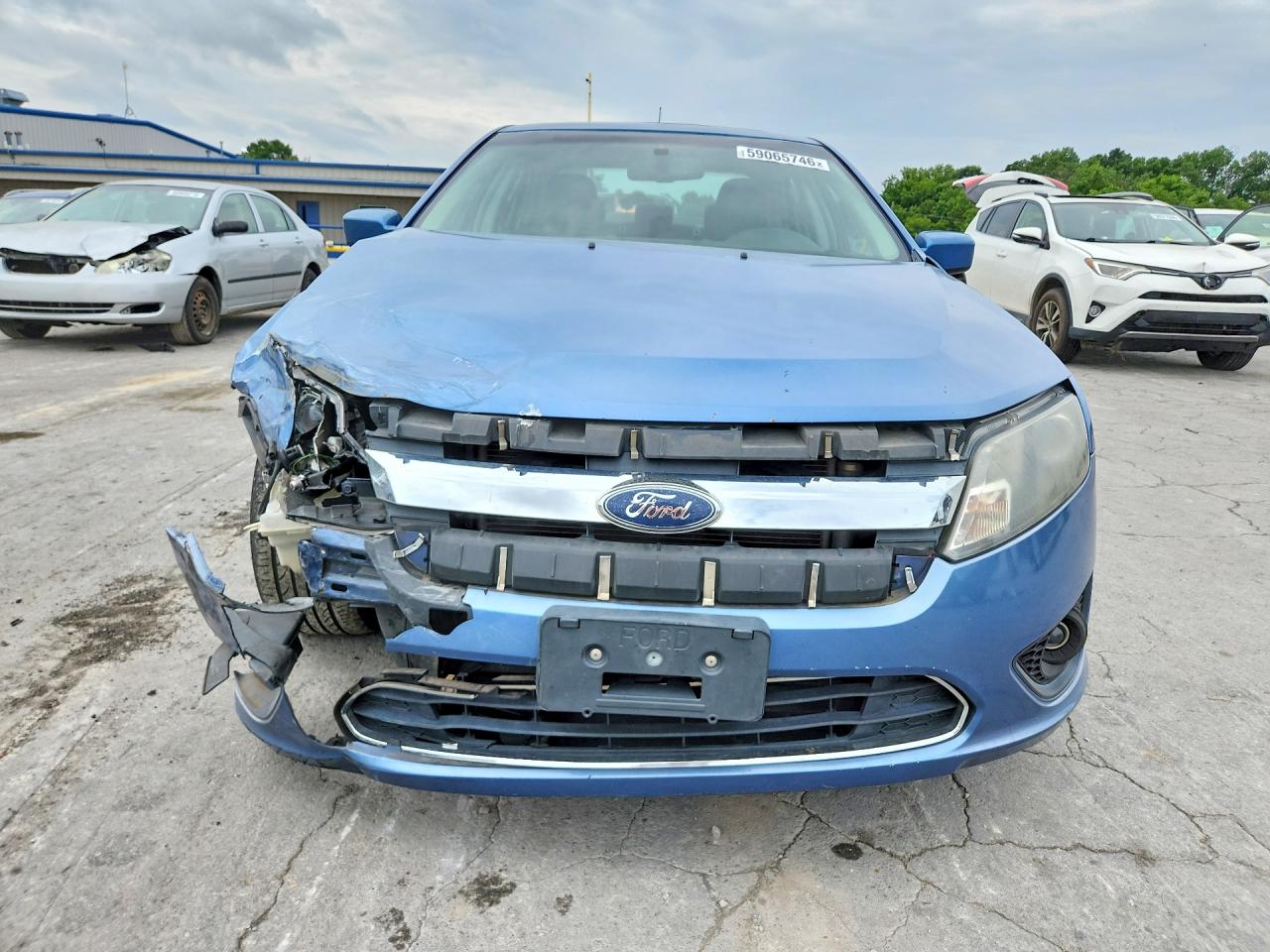 2010 Ford Fusion Se Синий vin: 3FAHP0HA7AR168222