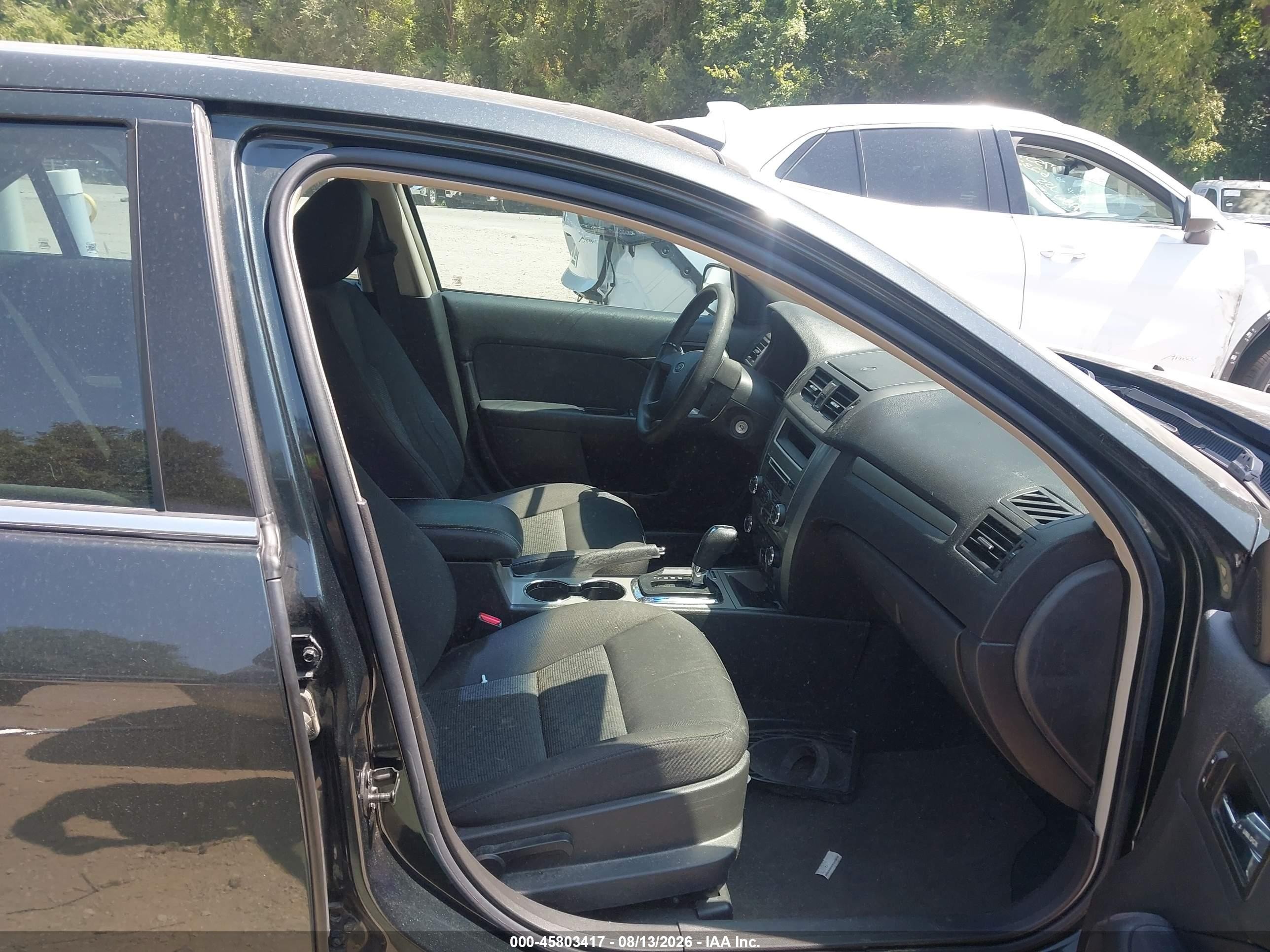 2010 Ford Fusion Se Black vin: 3FAHP0HA7AR198157